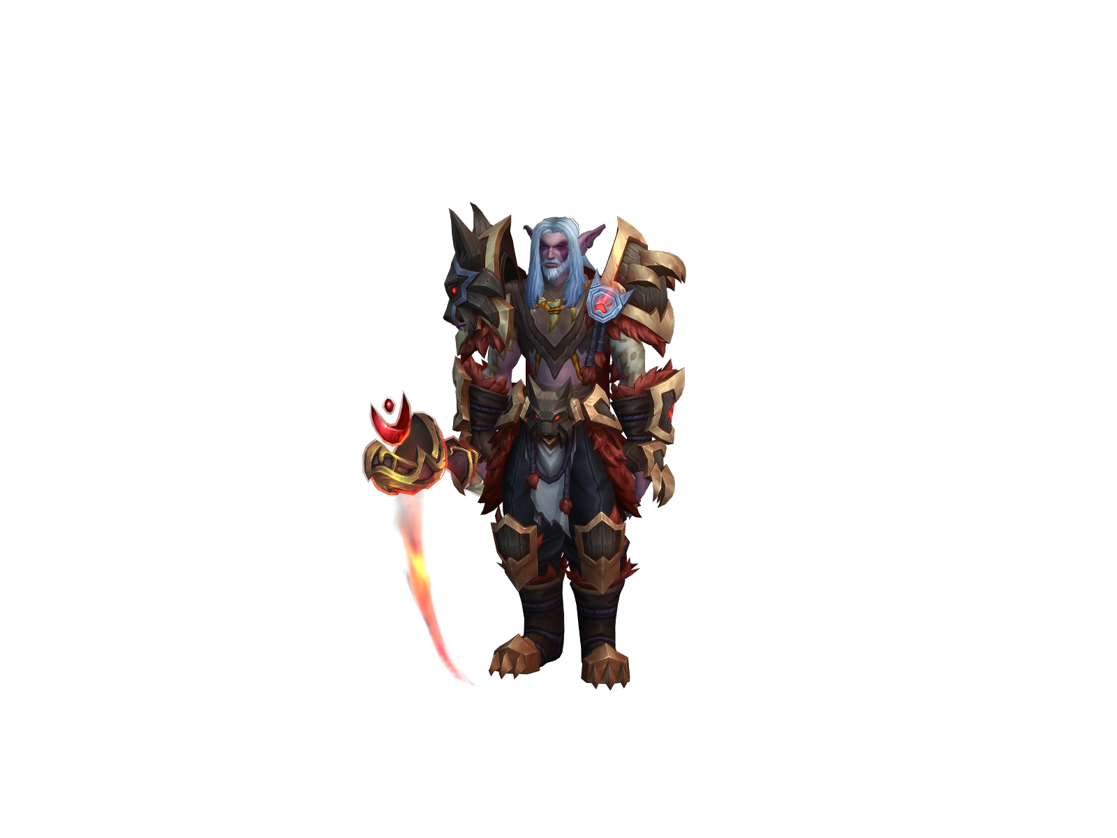 Feladrion 3D character render