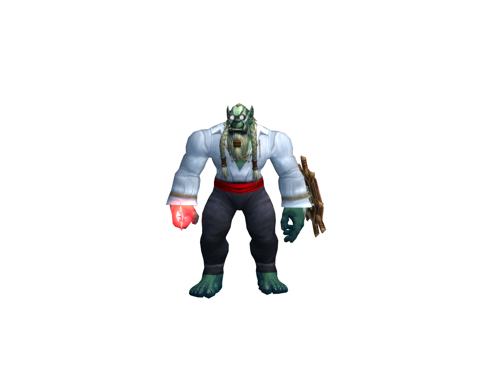 Flxsham 3D character render