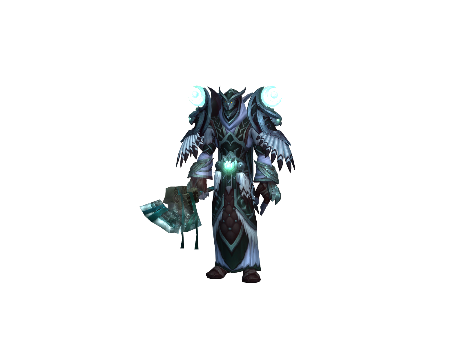 Jhoor 3D character render