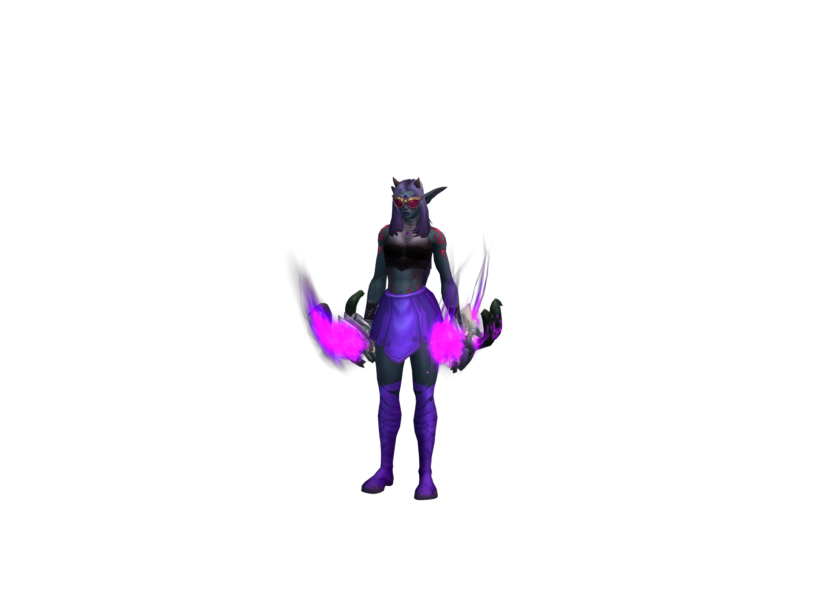 Mizuoni 3D character render