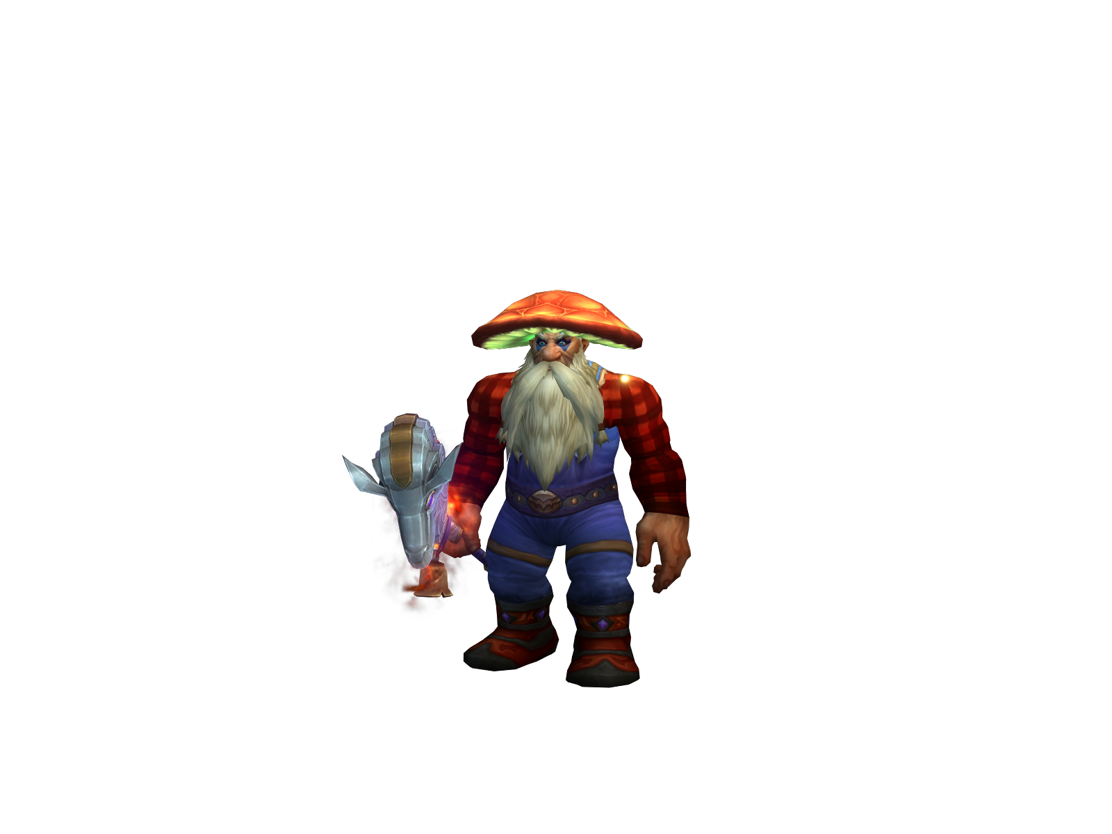 Unclefunkle 3D character render