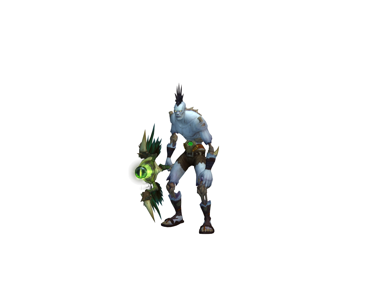 Alkazaam 3D character render