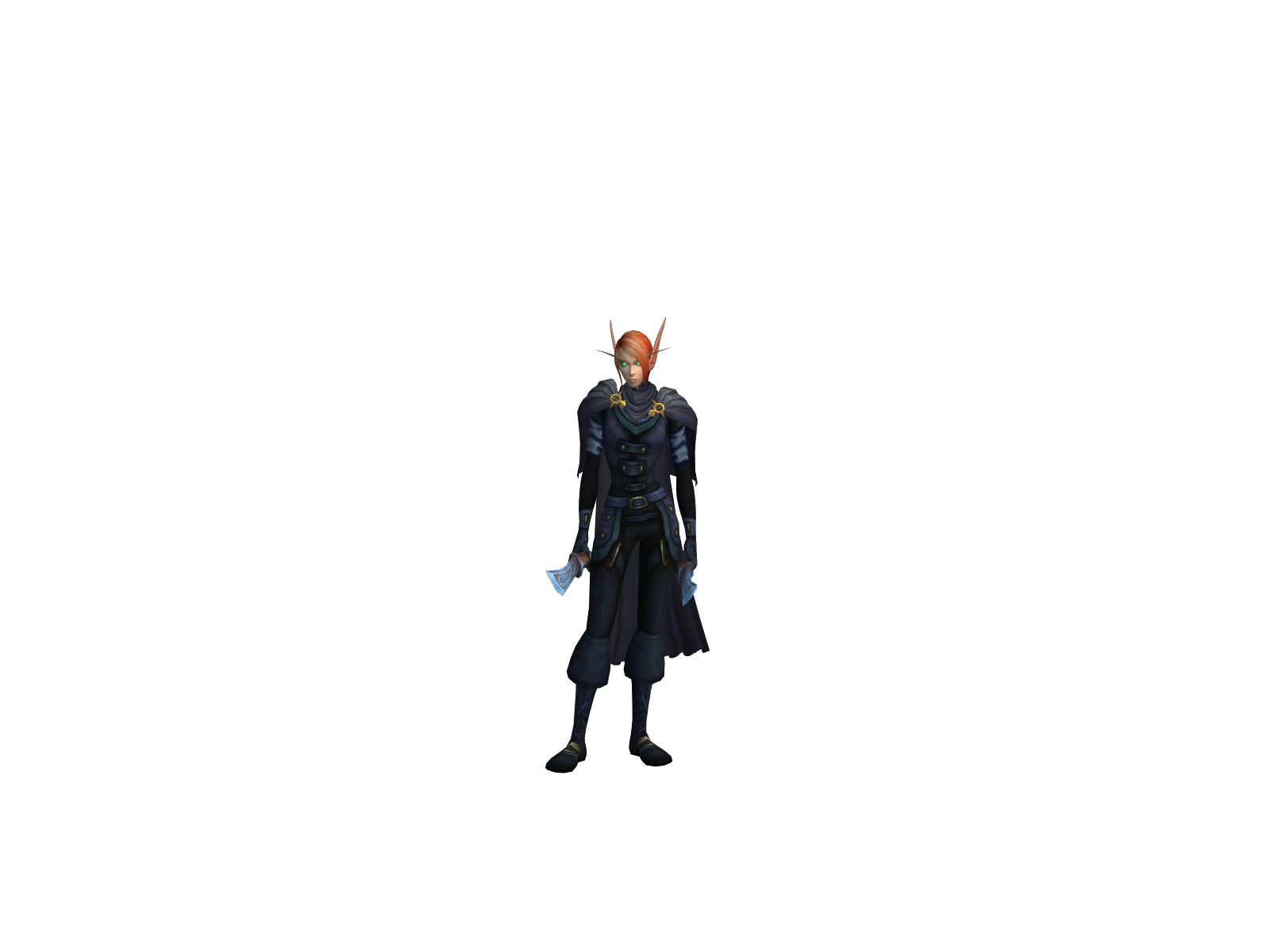 Daqqer 3D character render