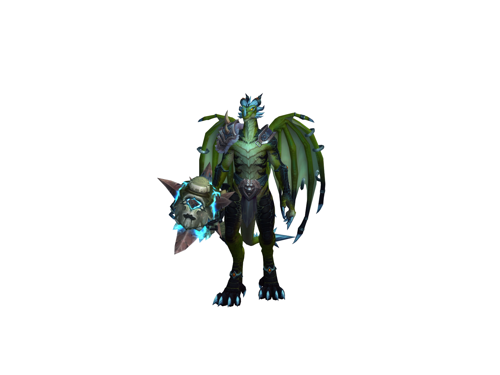 ticklewings 3D character render
