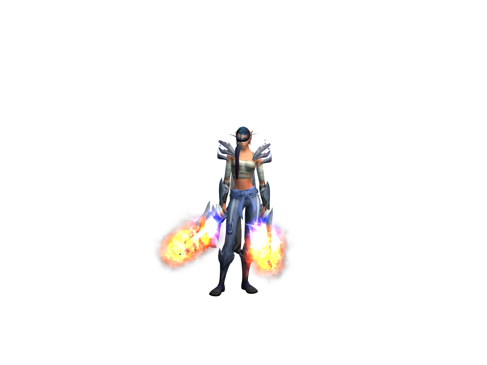Erachi 3D character render