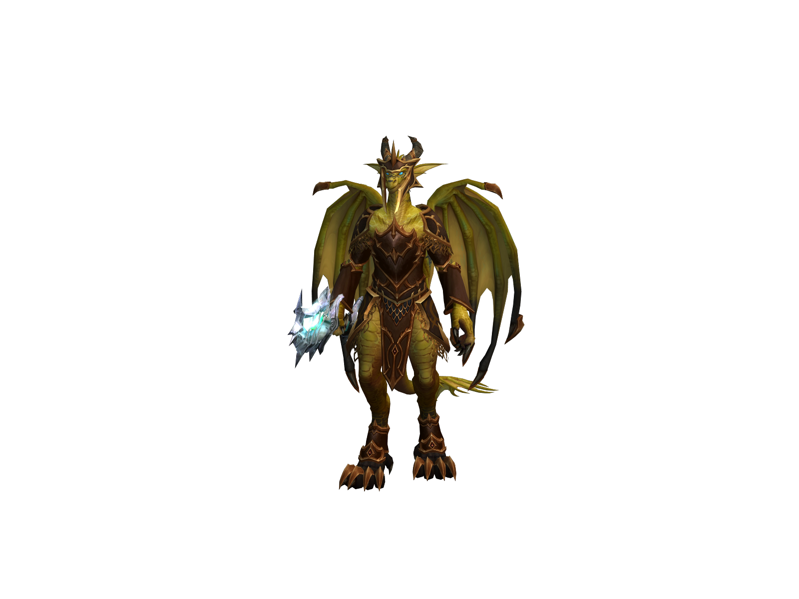 Guizza 3D character render