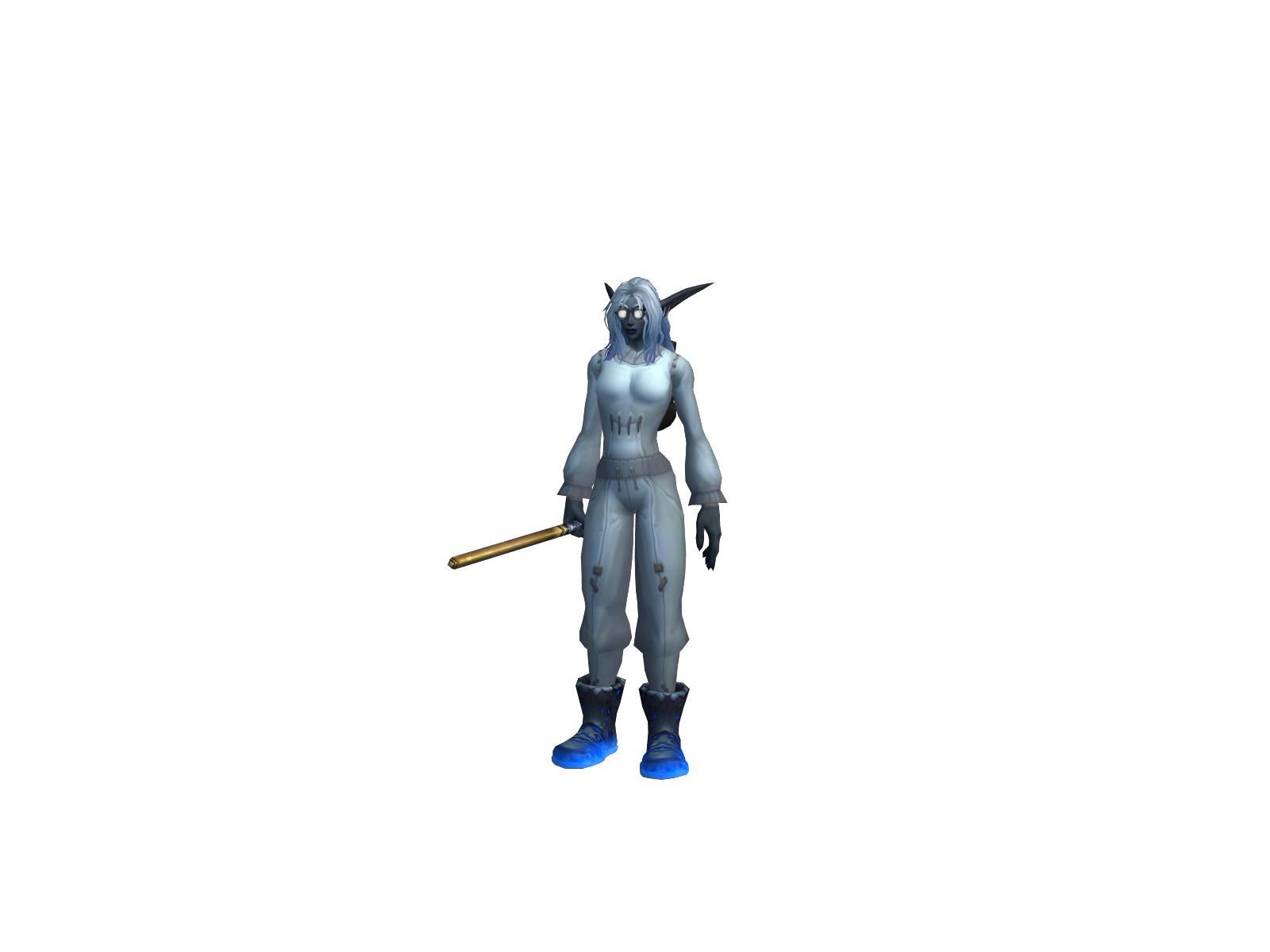Magivirre 3D character render