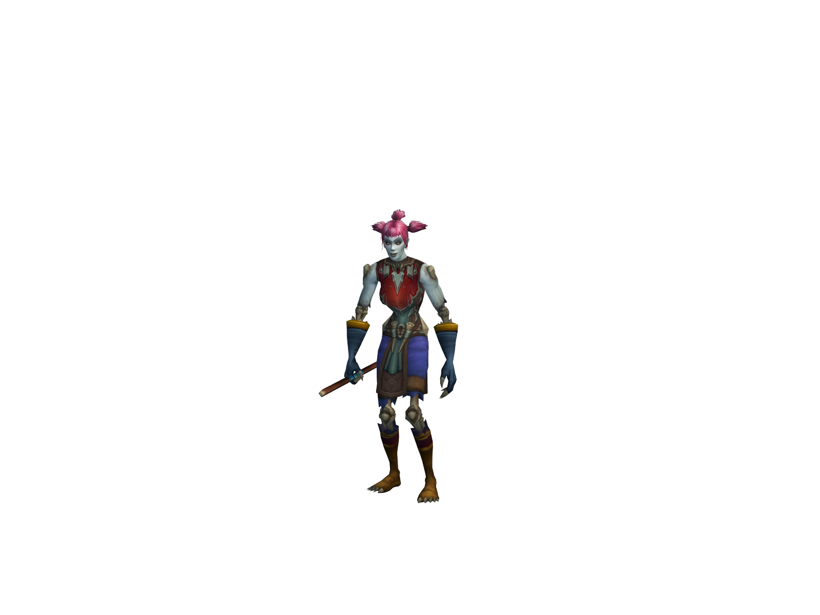 Lyquid 3D character render