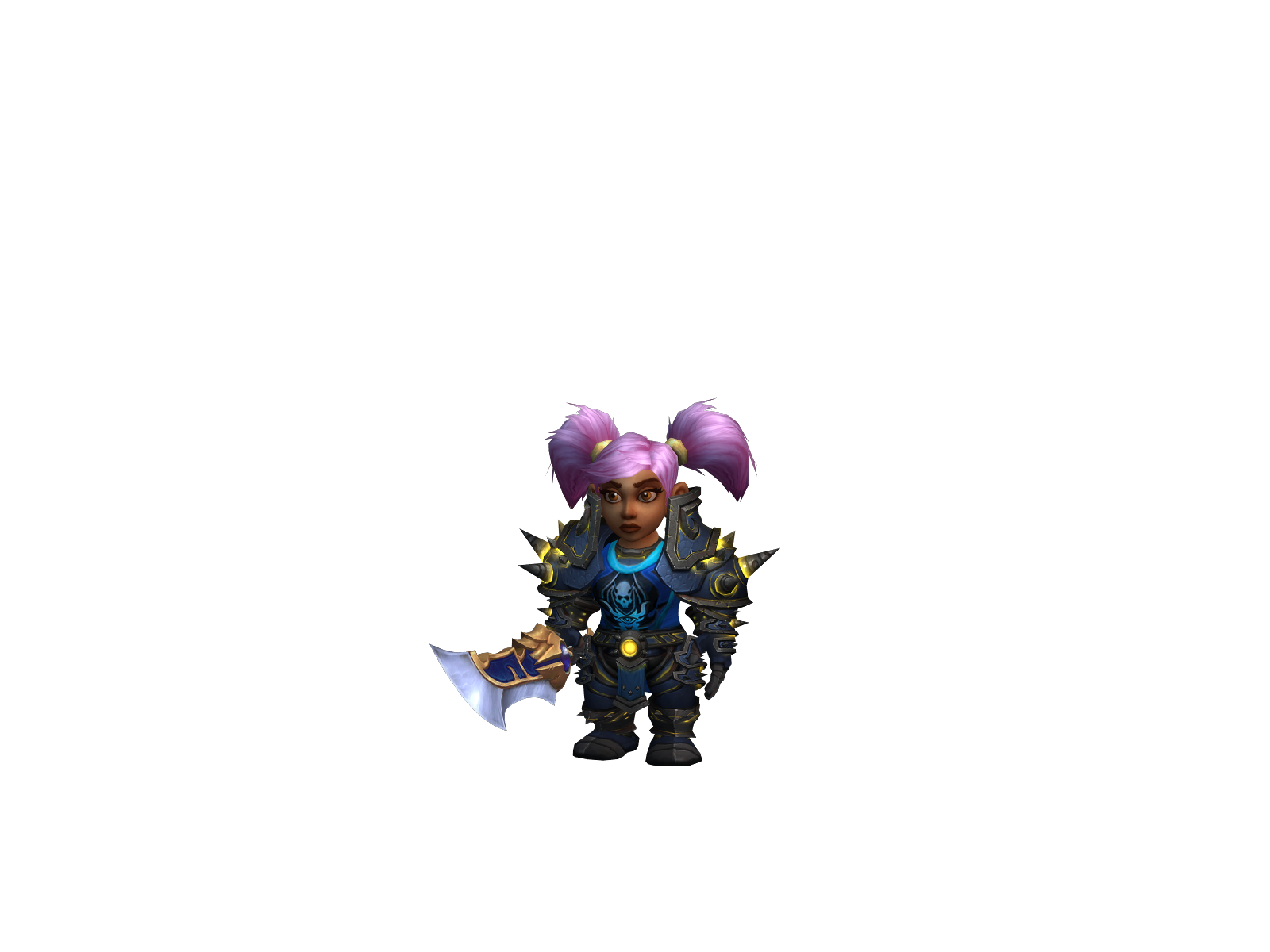 Mârius 3D character render