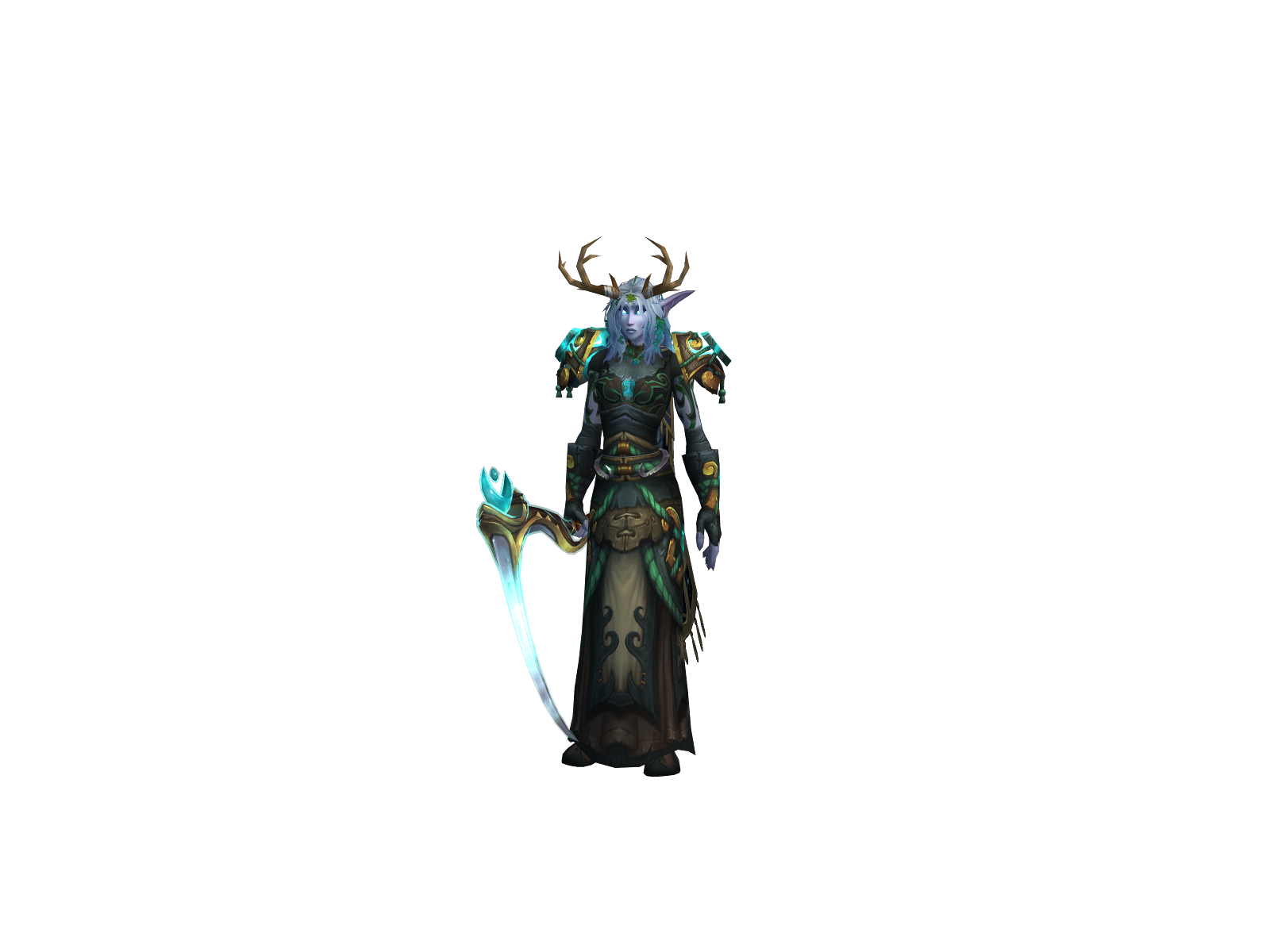 Madametree 3D character render