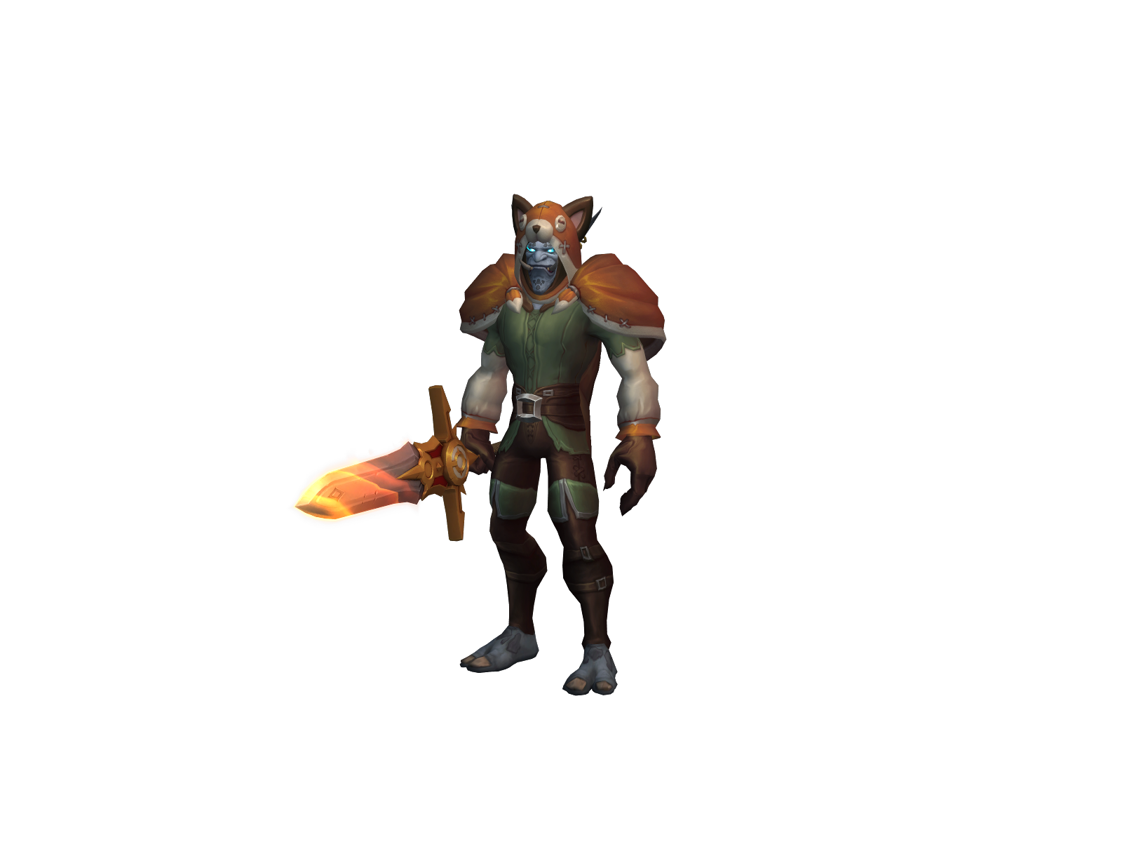 Toastzôr 3D character render