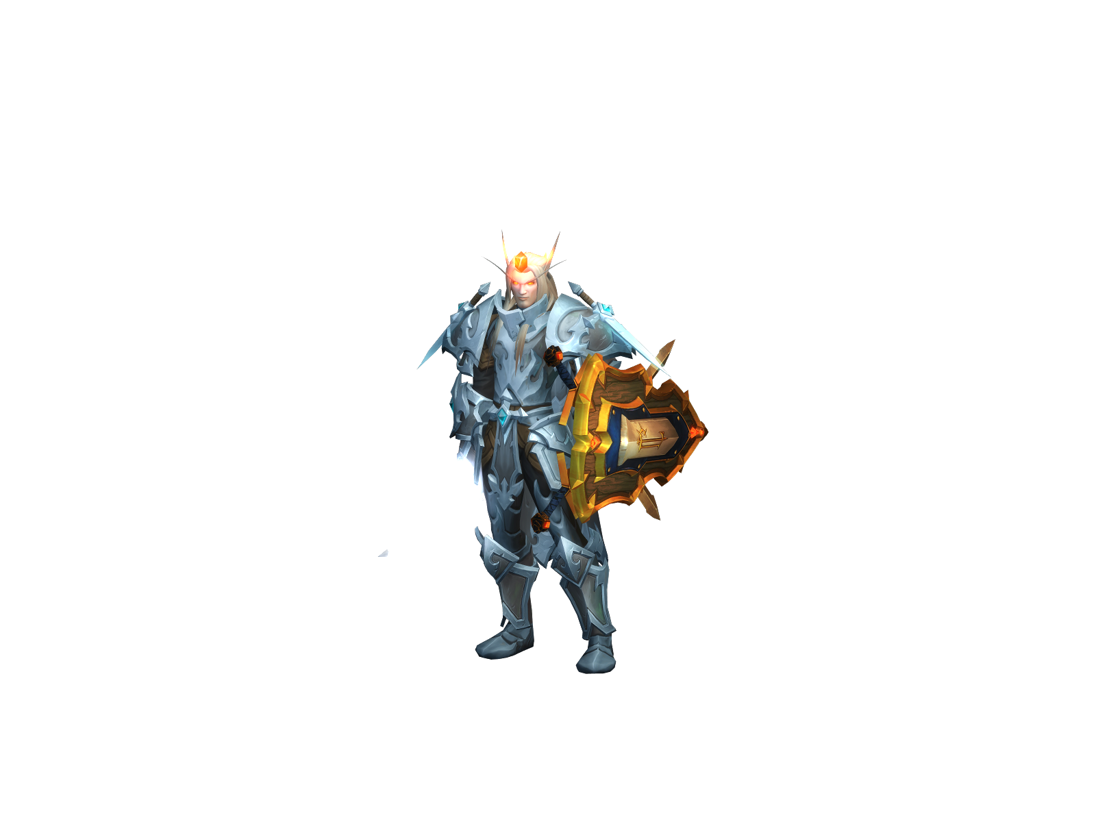 Androz 3D character render