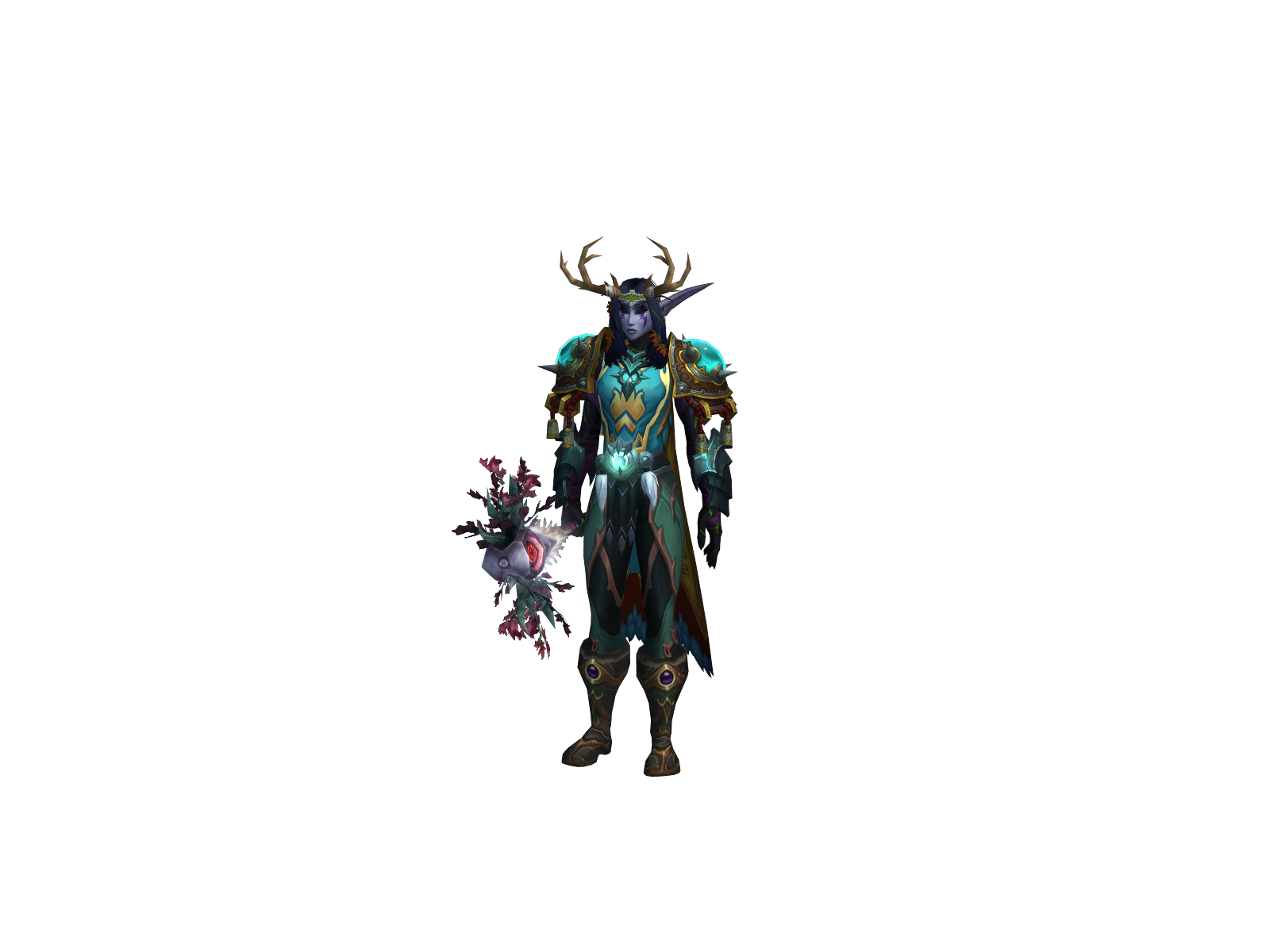 Catcaller 3D character render