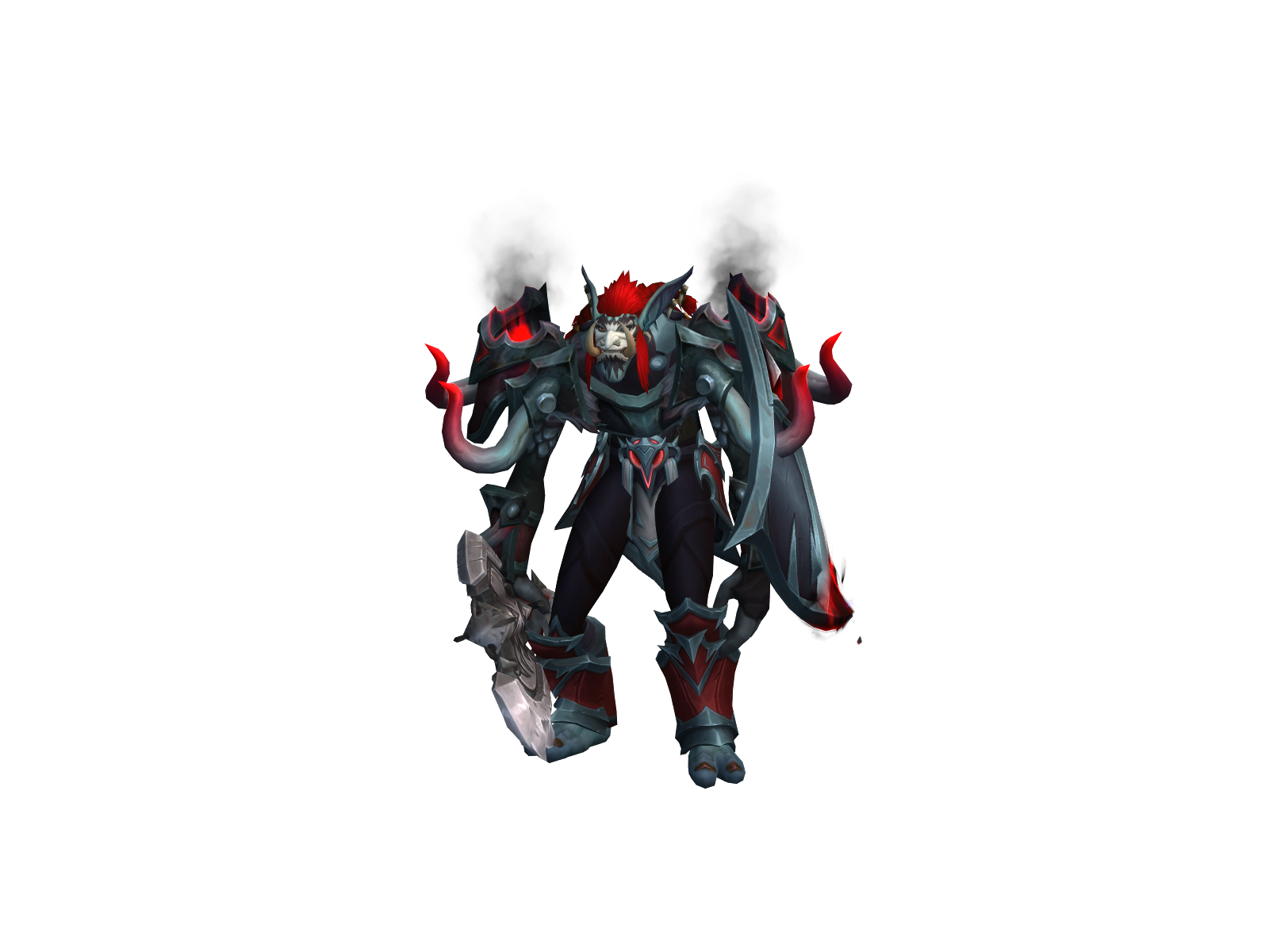 Zulmork 3D character render