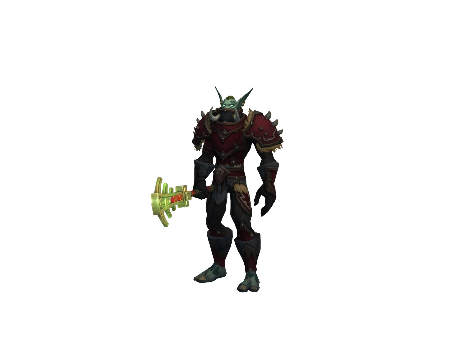 Zuldu 3D character render