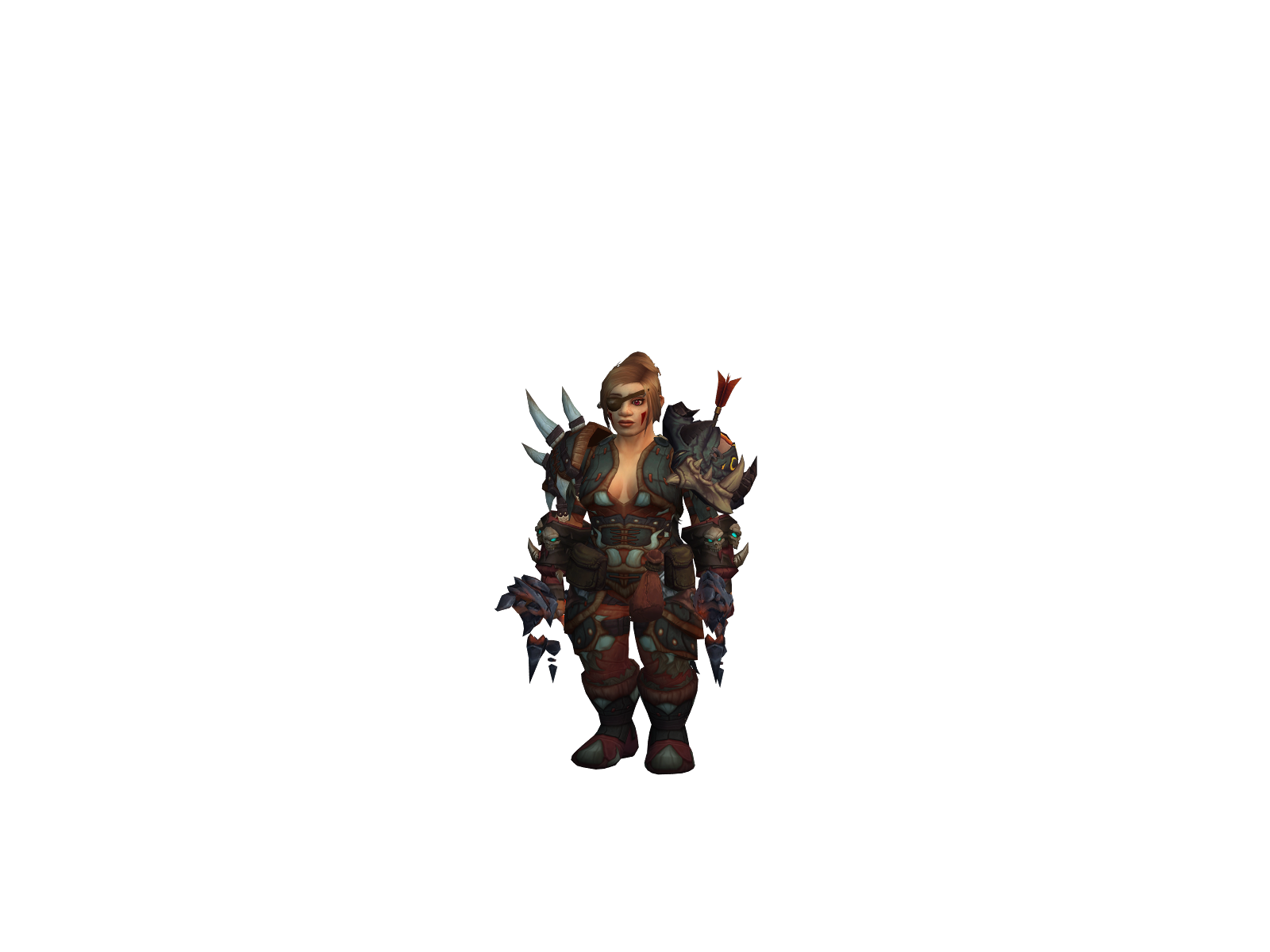 Thresha 3D character render