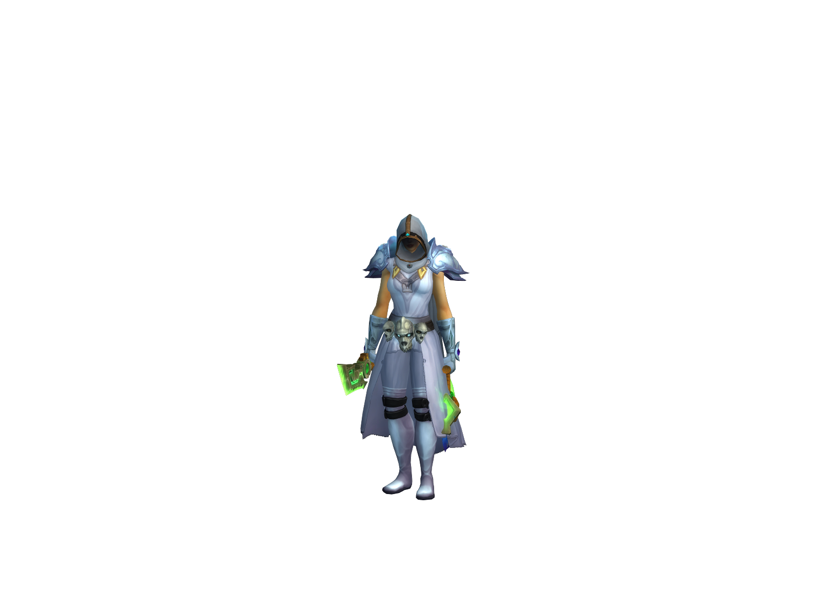 Santiana 3D character render