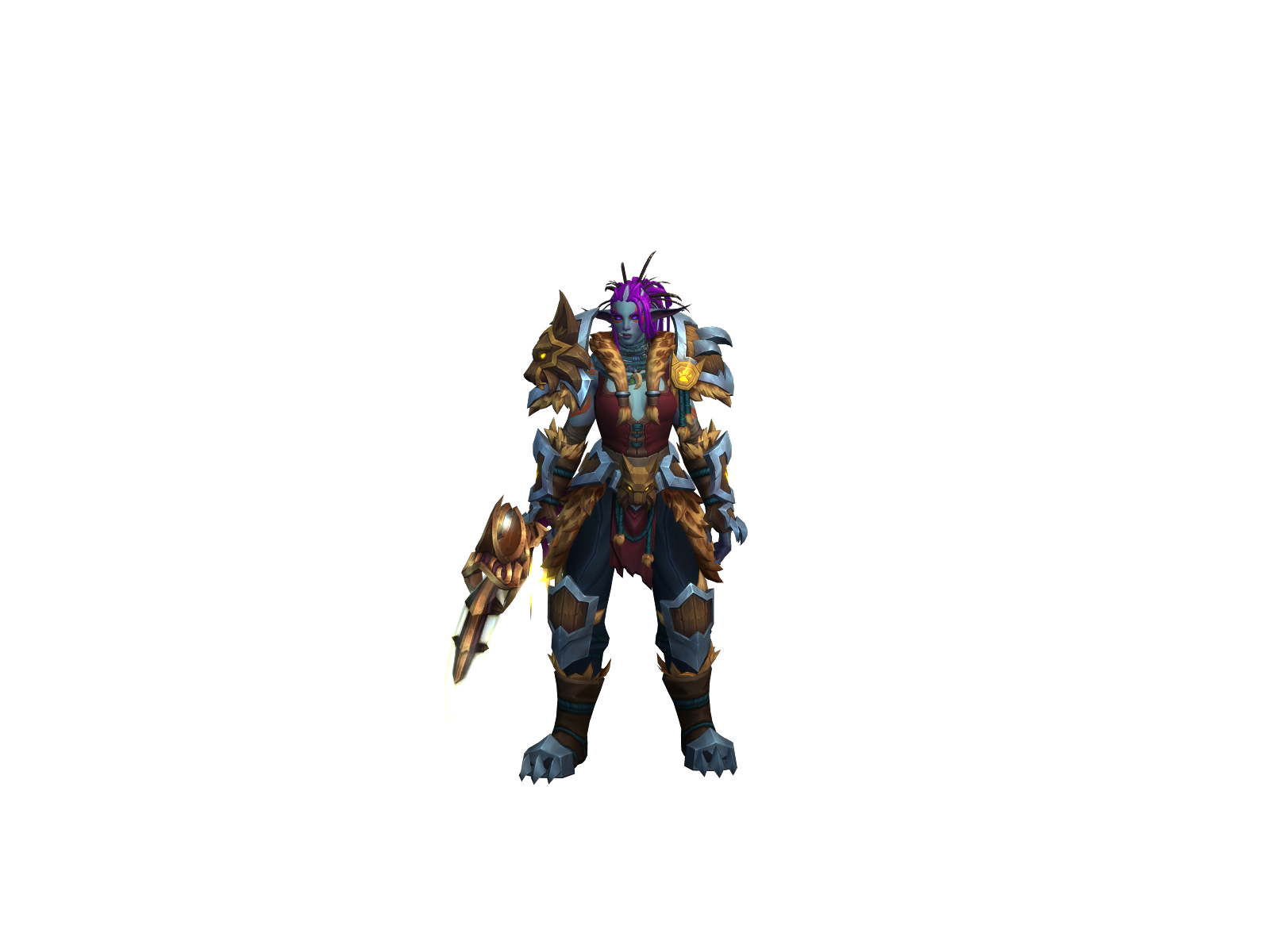 Syllah 3D character render
