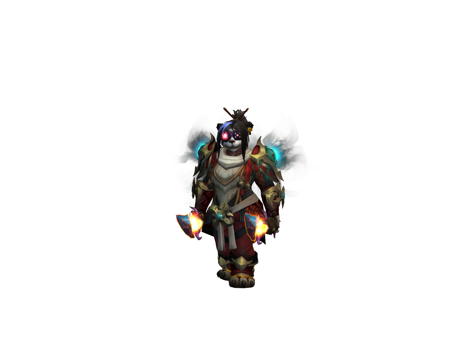 Zakez 3D character render