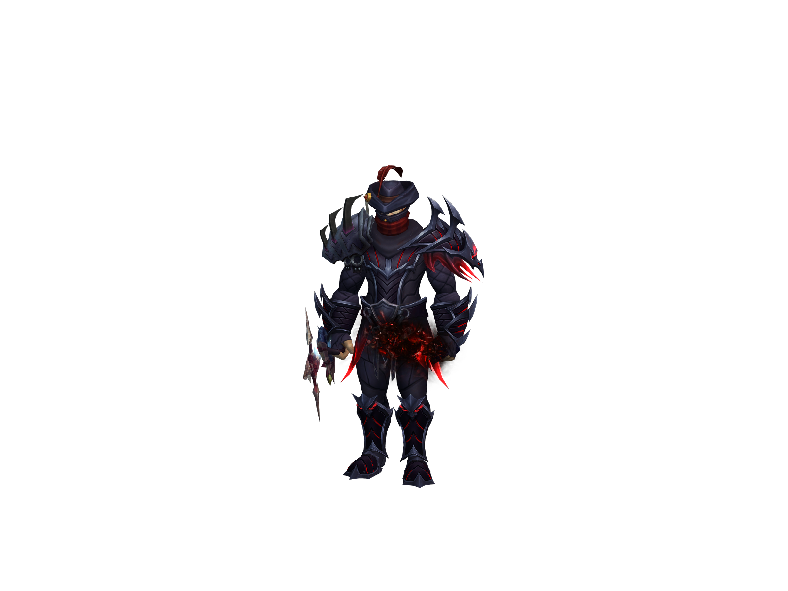 Alliciant 3D character render