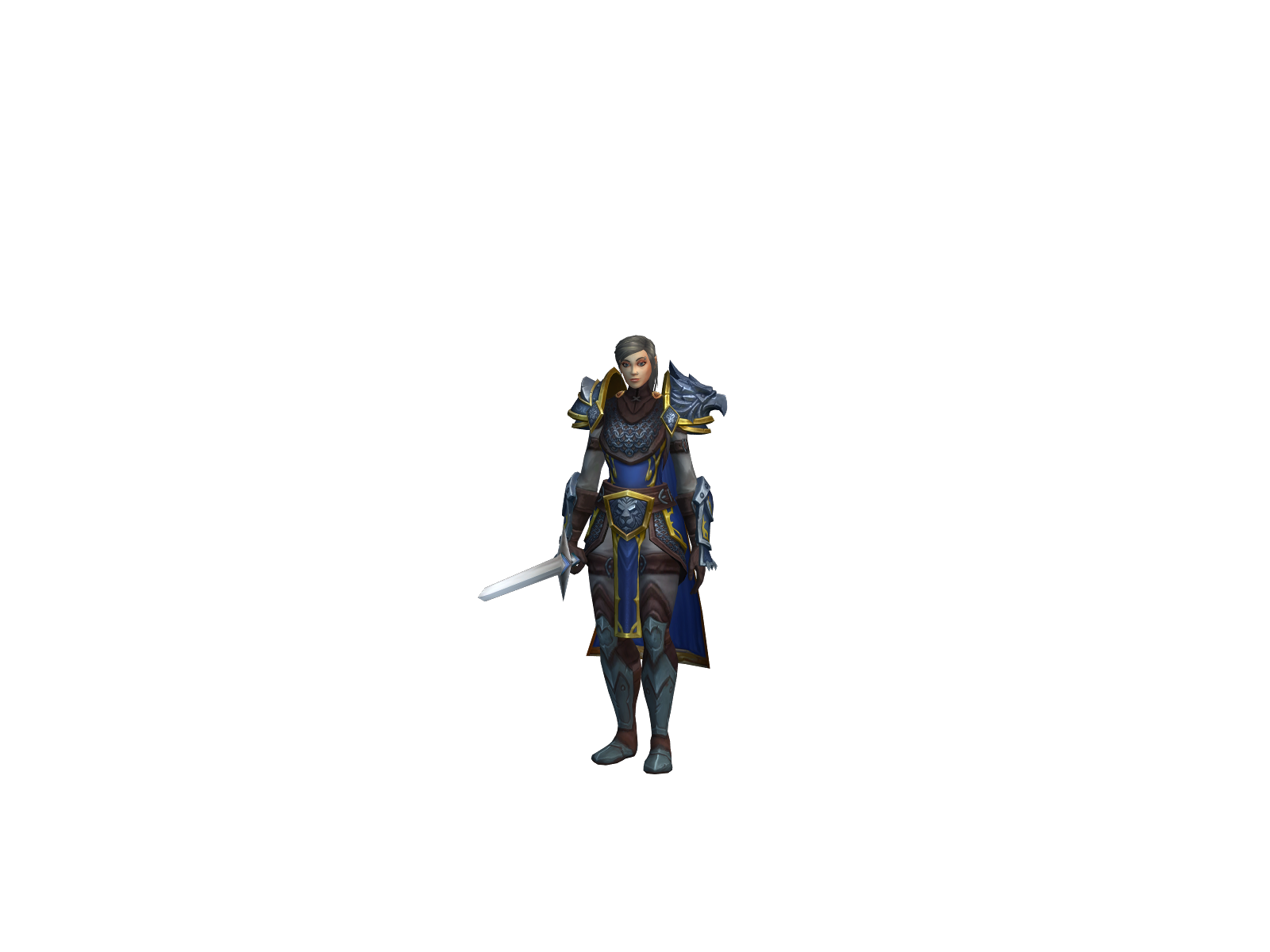 Димария 3D character render
