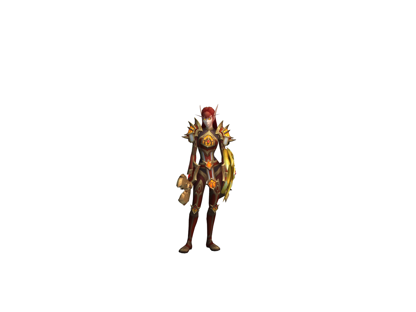 Холия 3D character render