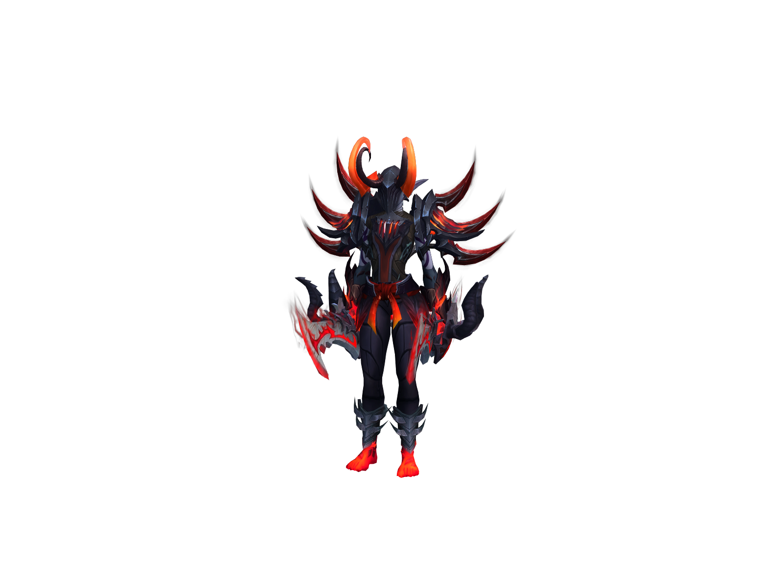 Атрокс 3D character render