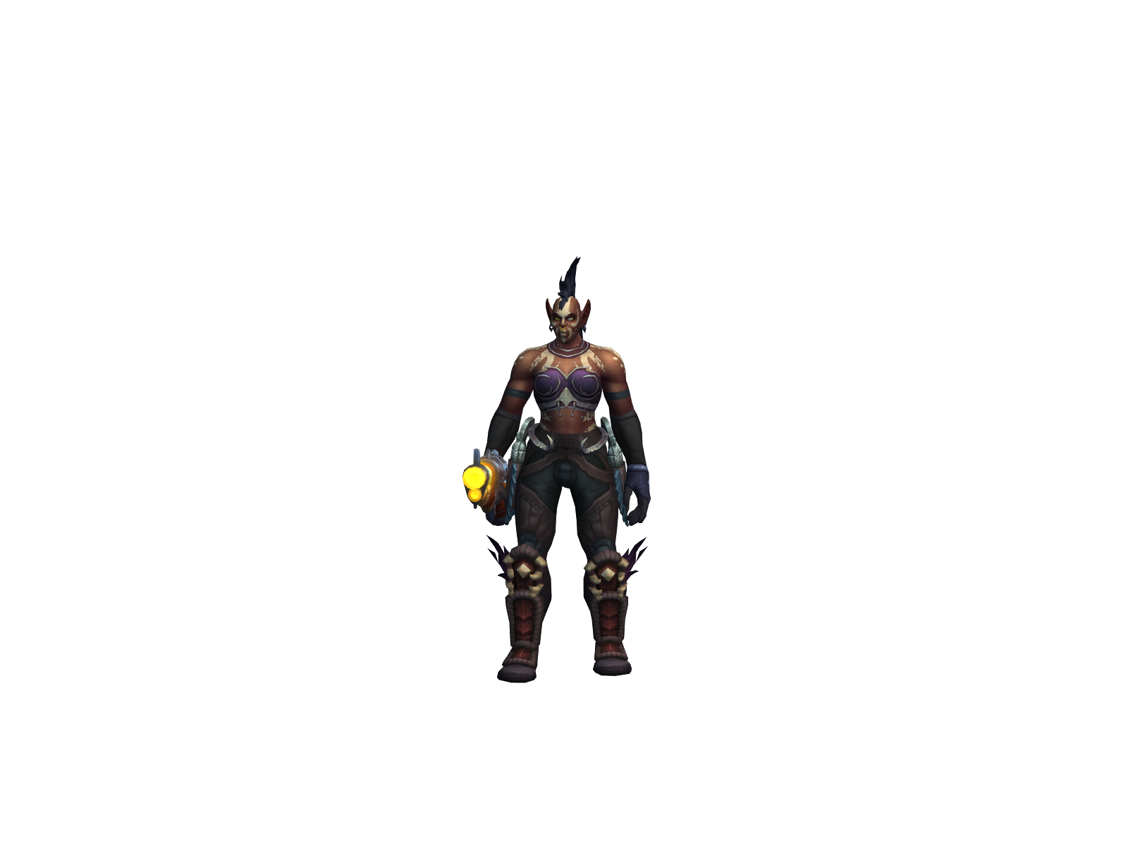 Аггрона 3D character render