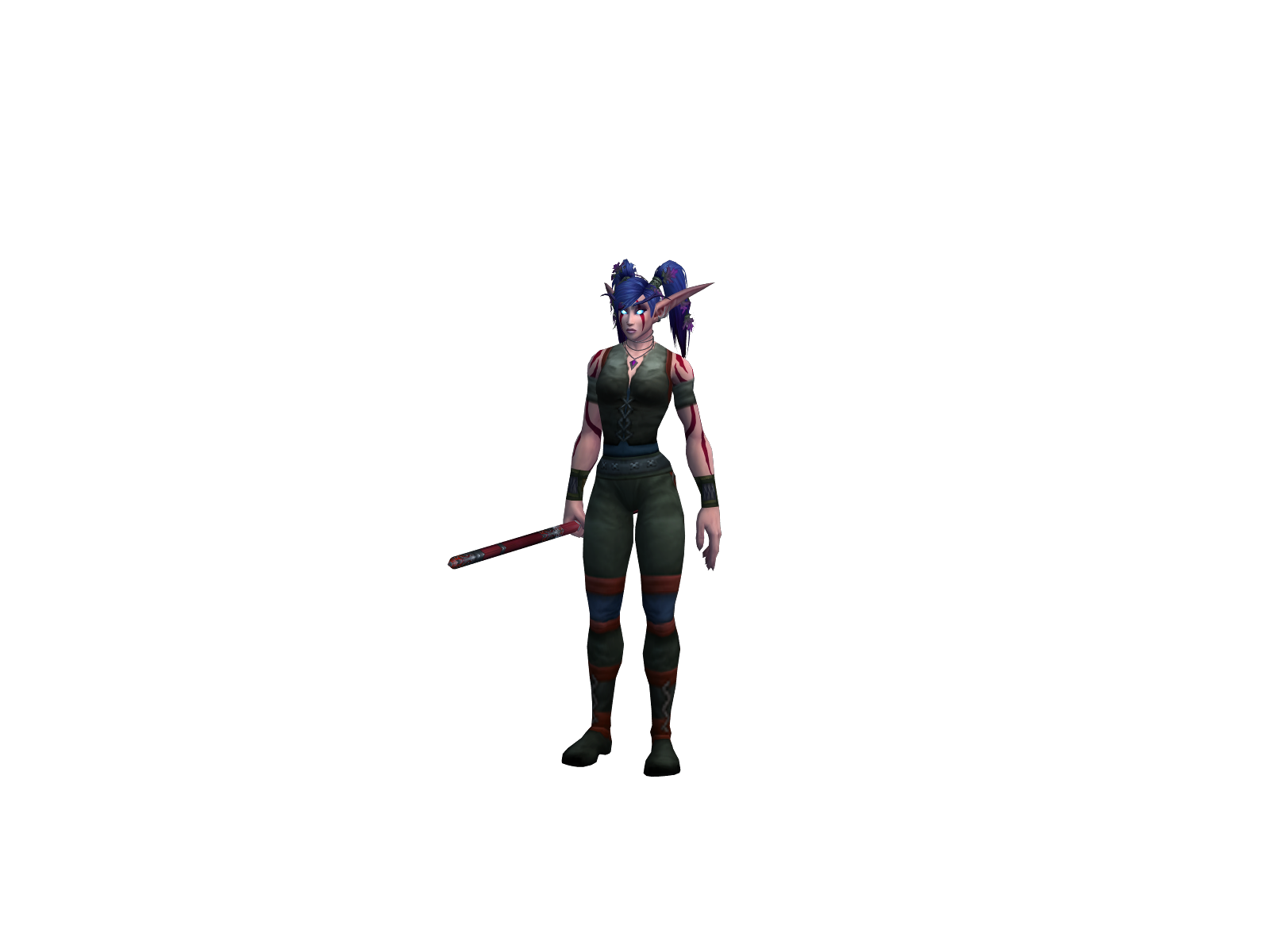Ёж 3D character render
