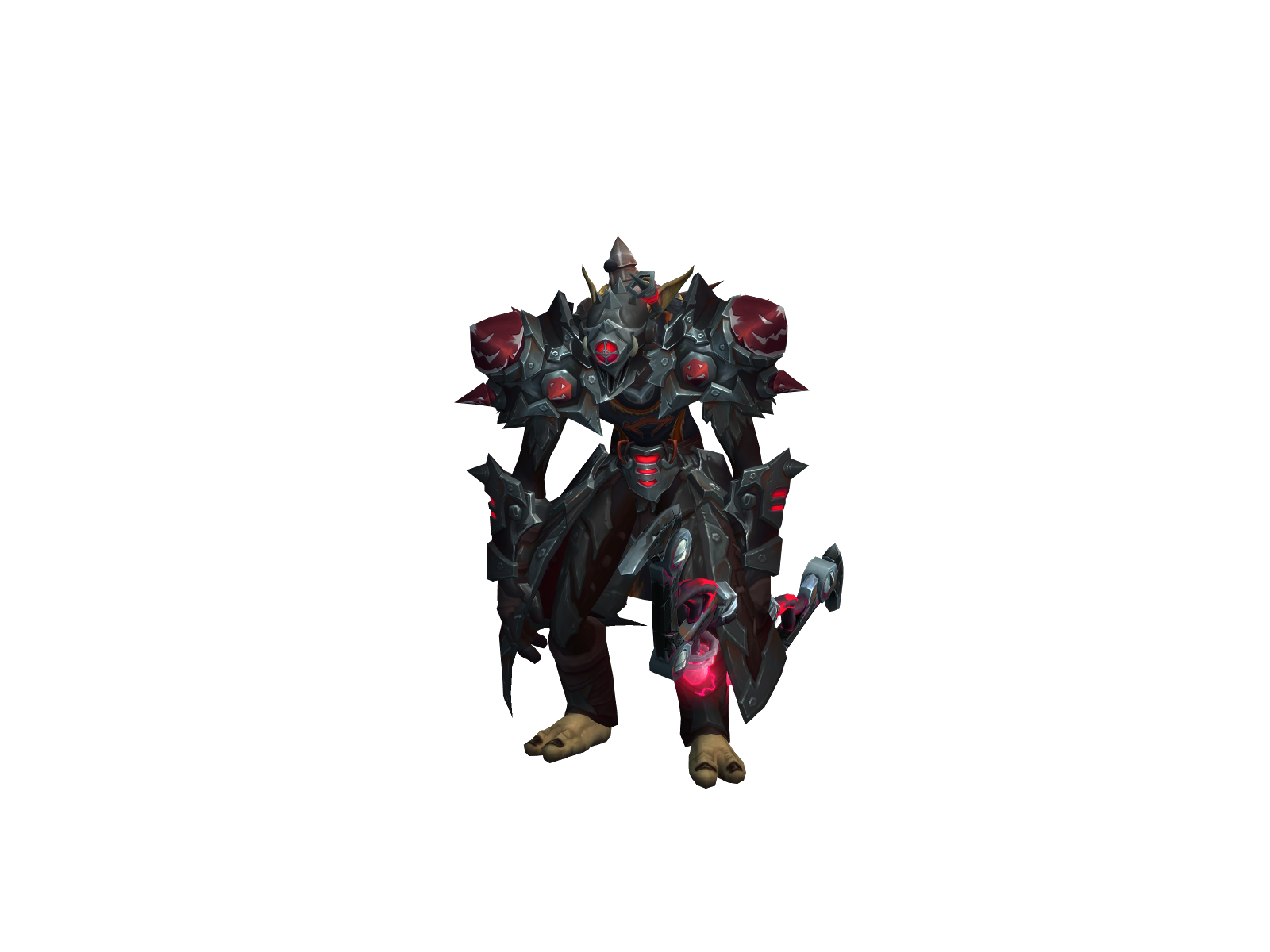 Зелл 3D character render