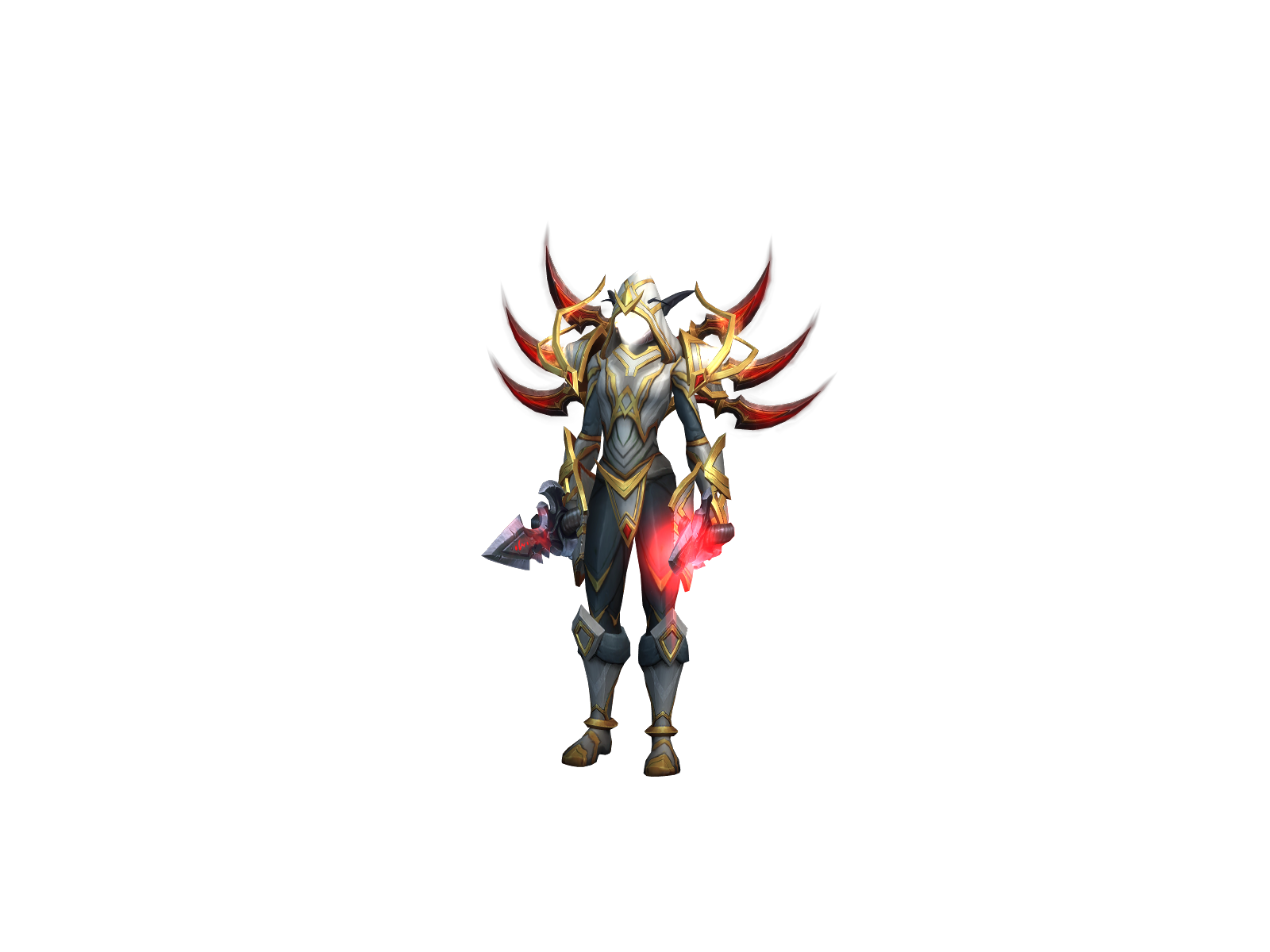 Сабнекит 3D character render
