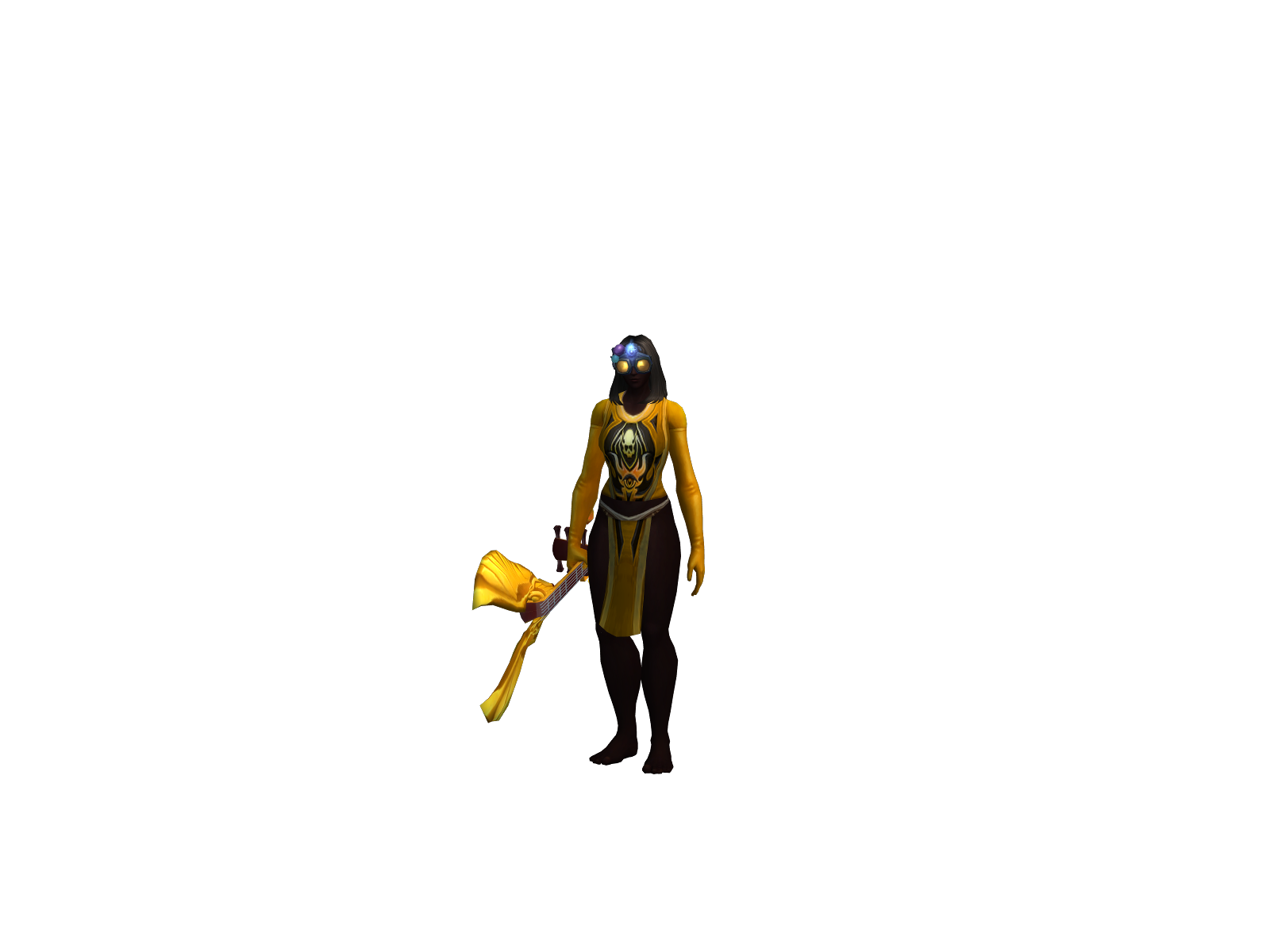 Ноллифлип 3D character render
