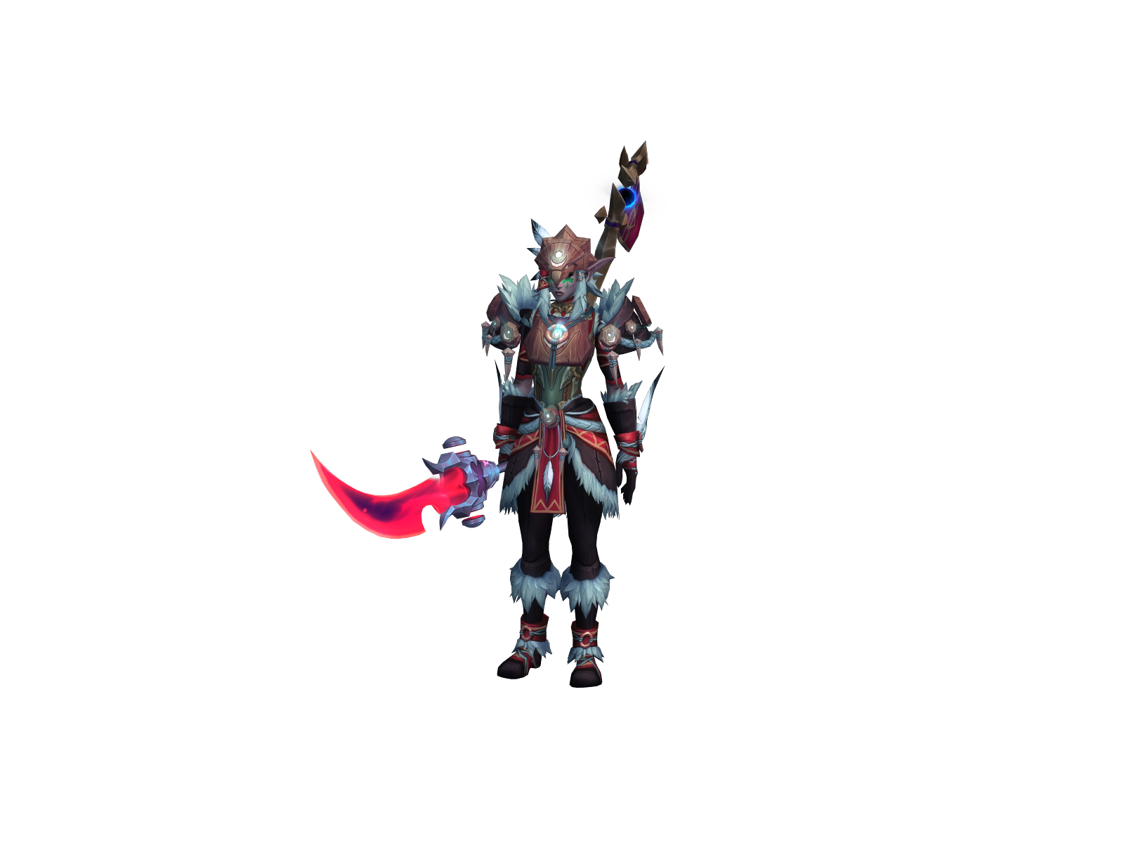 Kikoo 3D character render