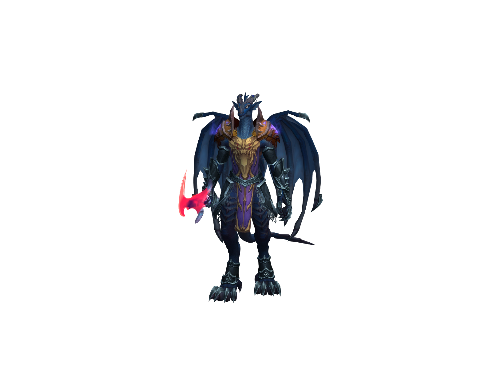 Vexroar 3D character render
