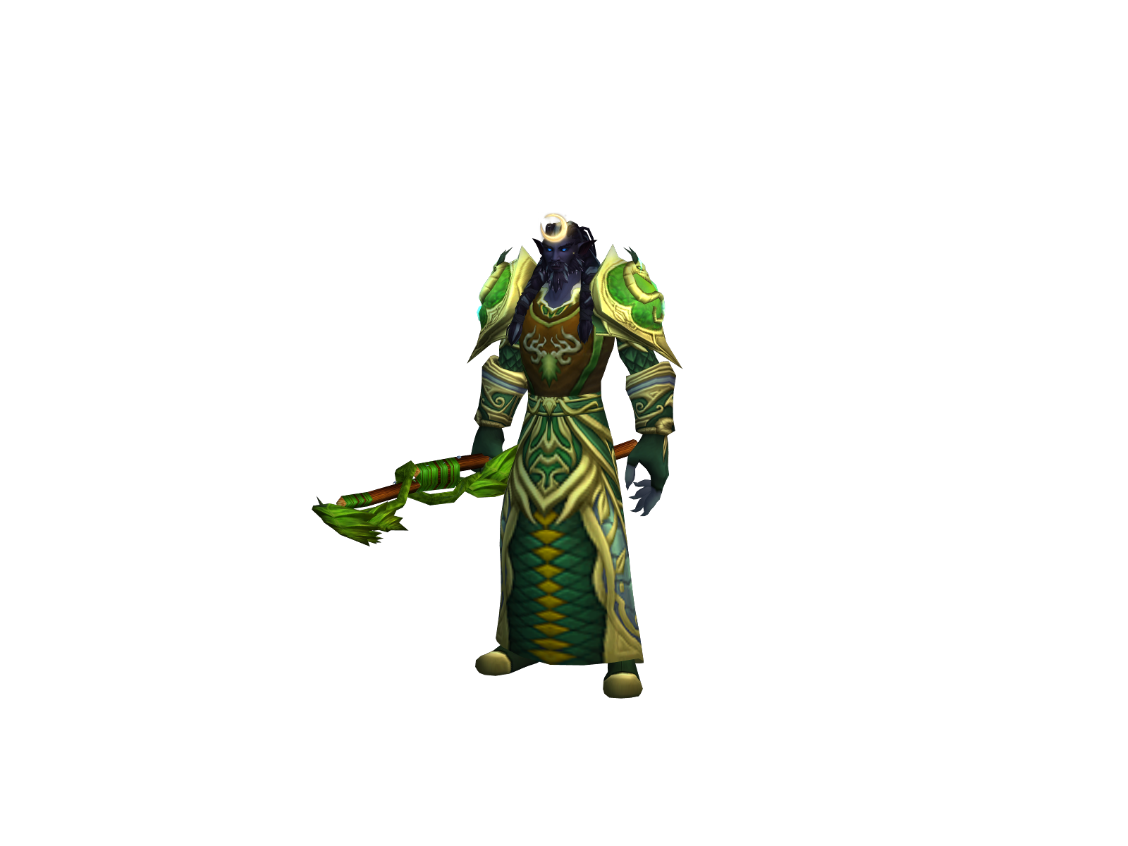 Nejru 3D character render