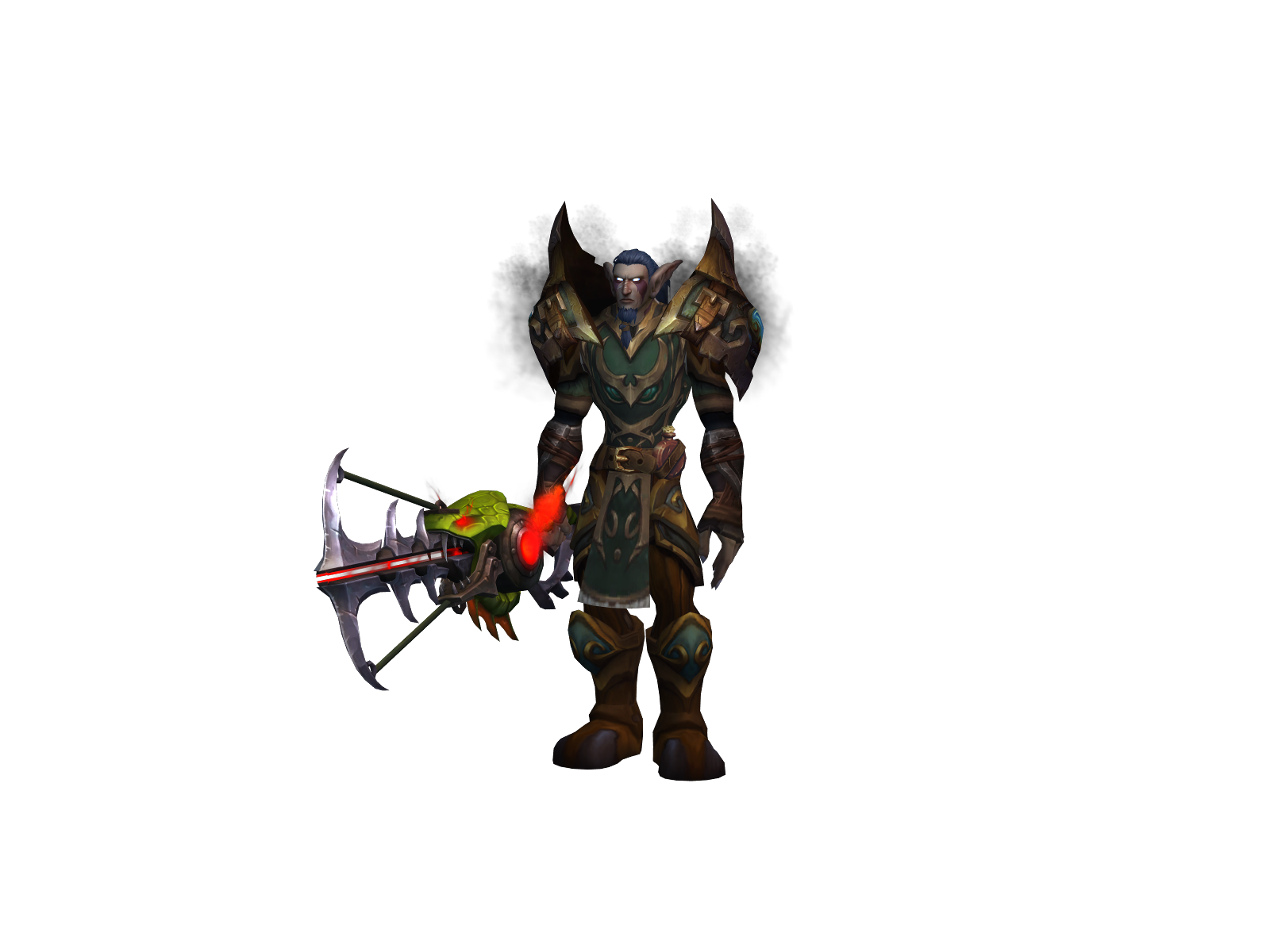 Raqull 3D character render