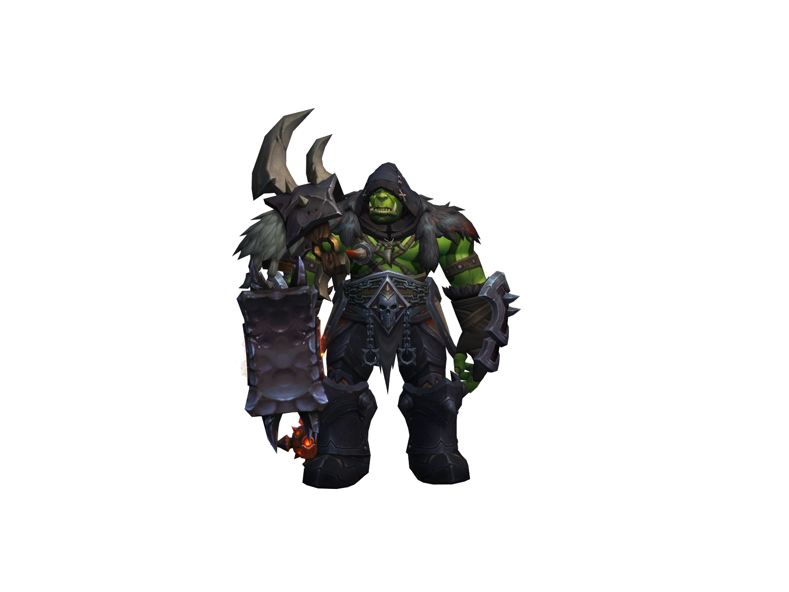 Mocra 3D character render