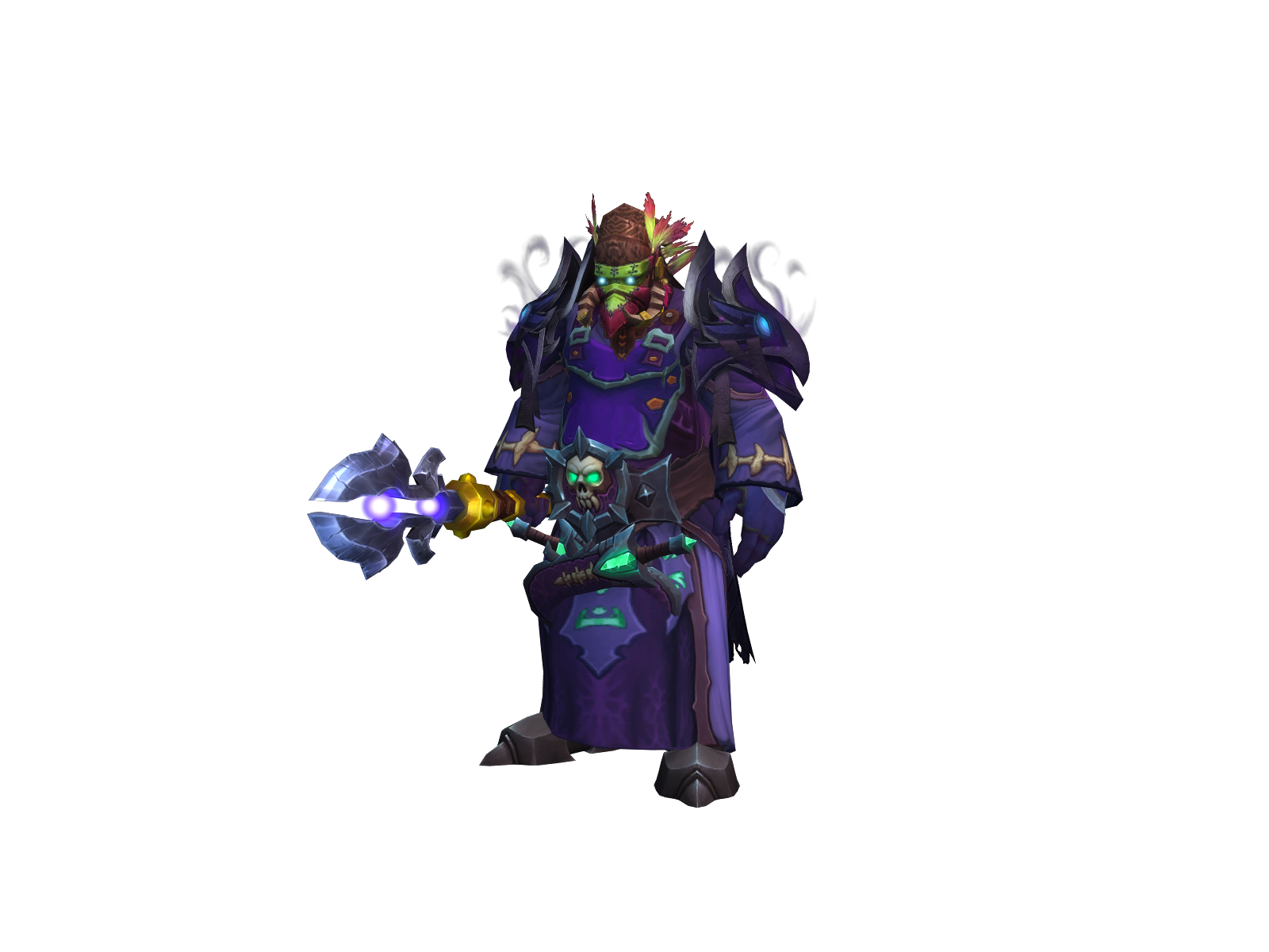 Zuok 3D character render