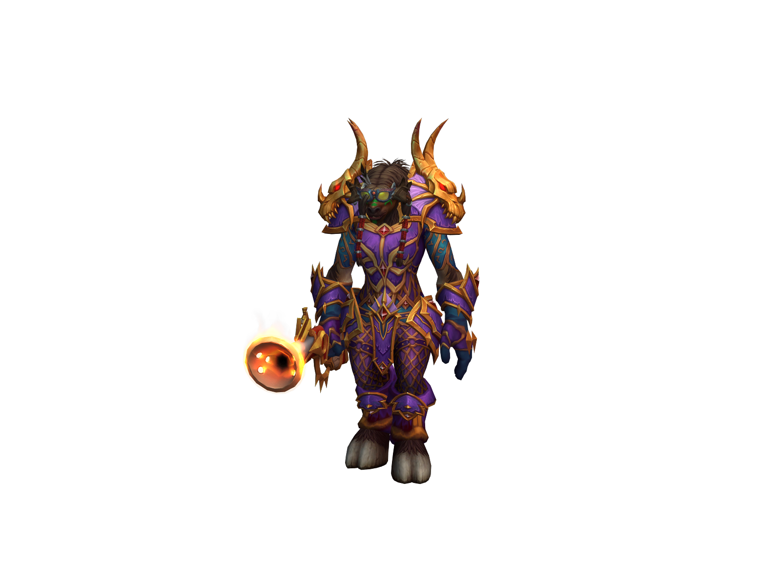 Oldbûtgold 3D character render