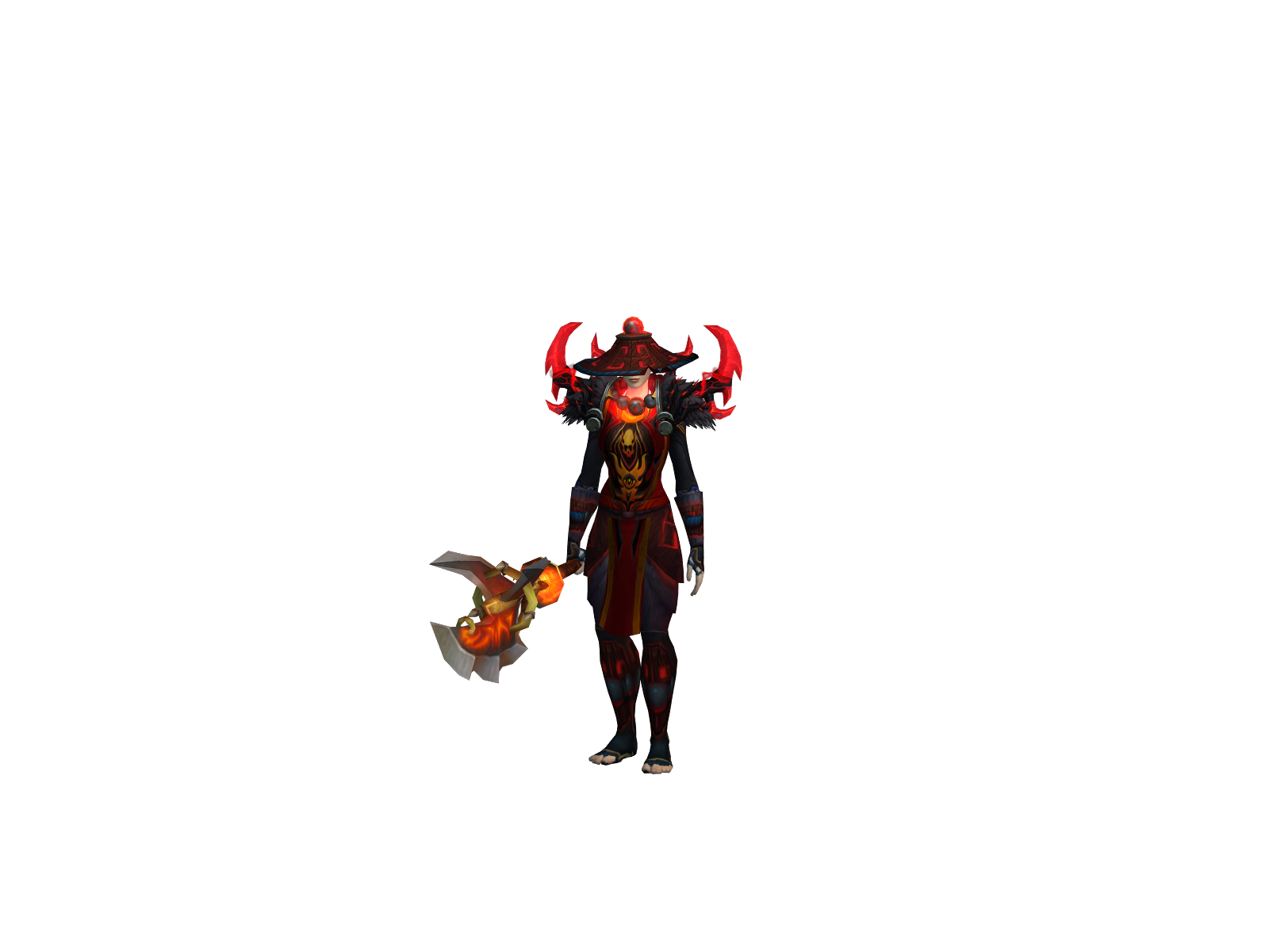 Hoshigaki 3D character render