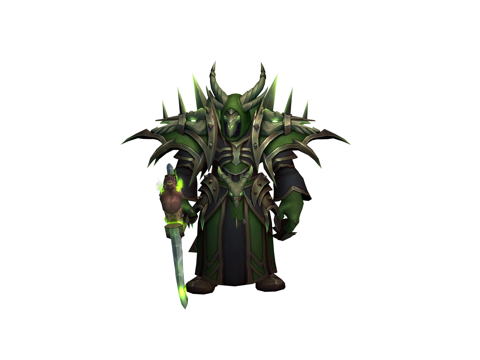 Rukra 3D character render