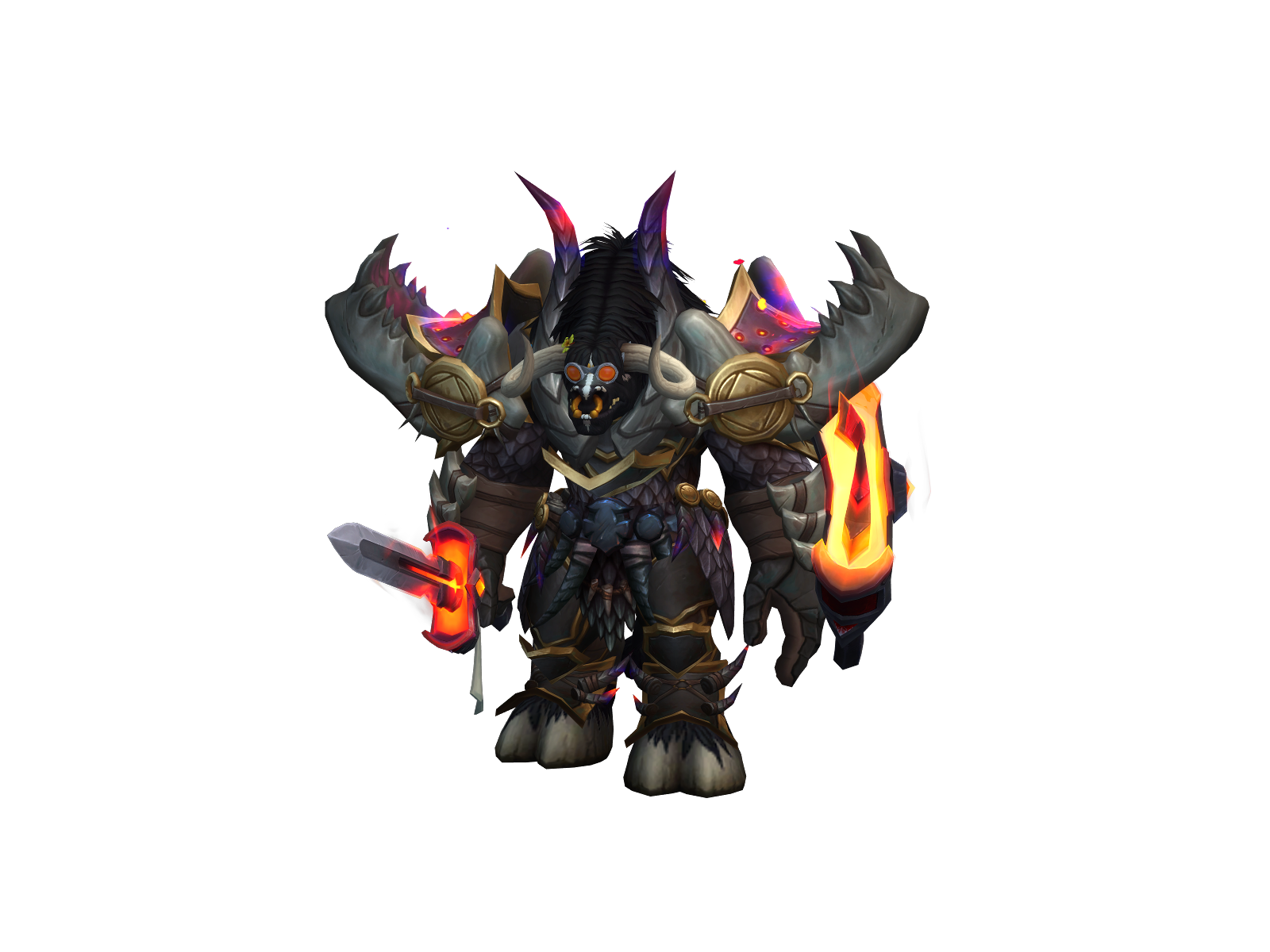 Chíngz 3D character render