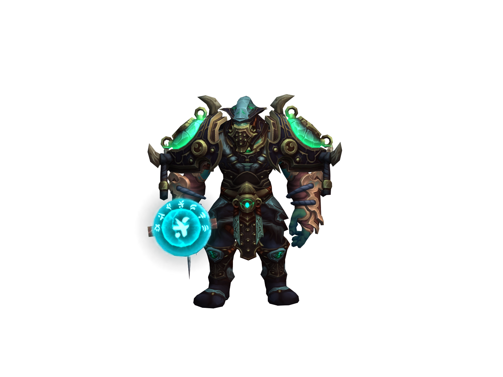 Cuxobo 3D character render
