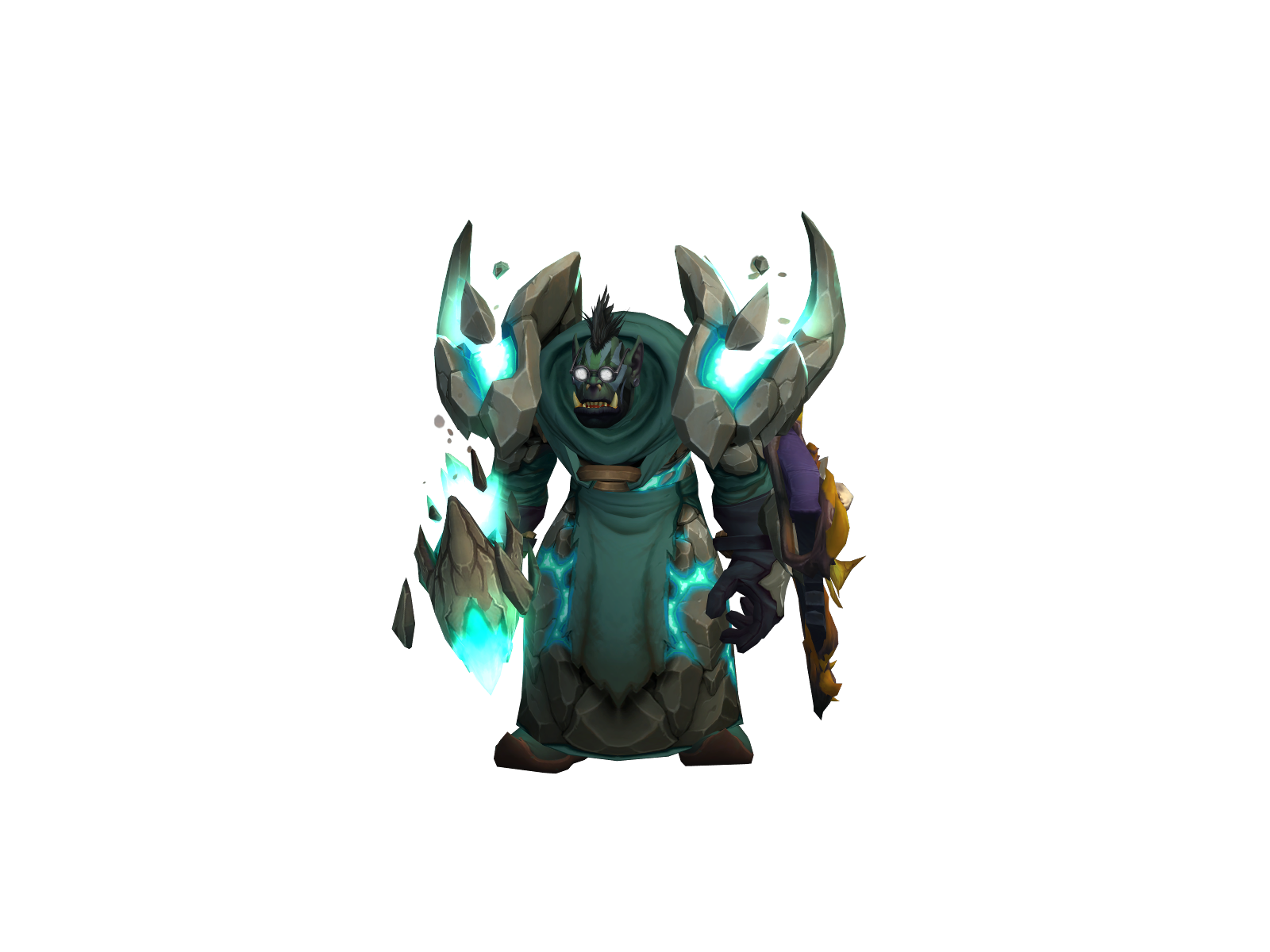 Shamilio 3D character render