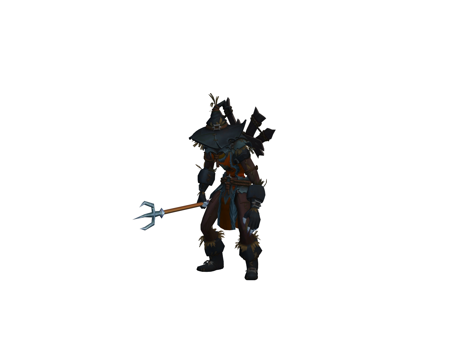 Mangi 3D character render