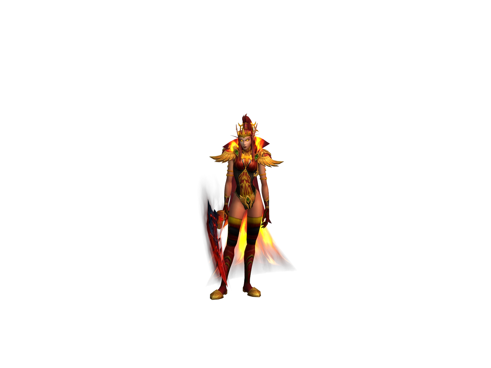 Akarlia 3D character render