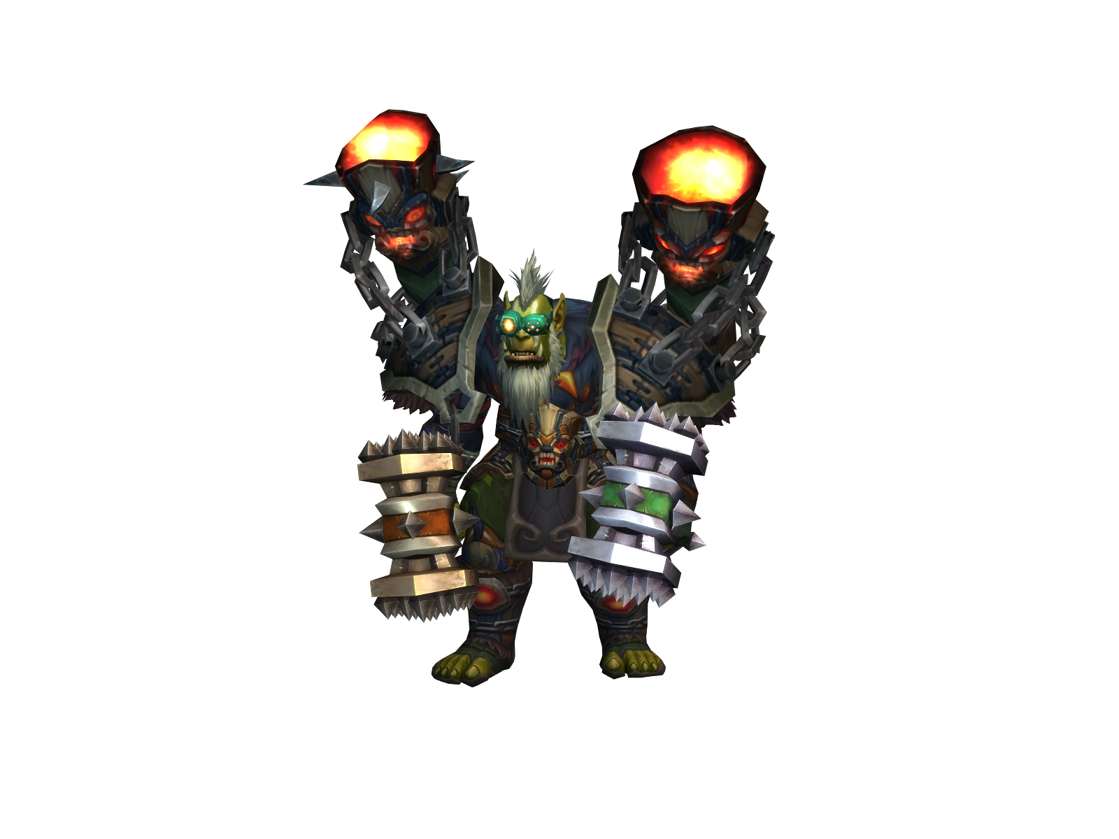 Tokark 3D character render