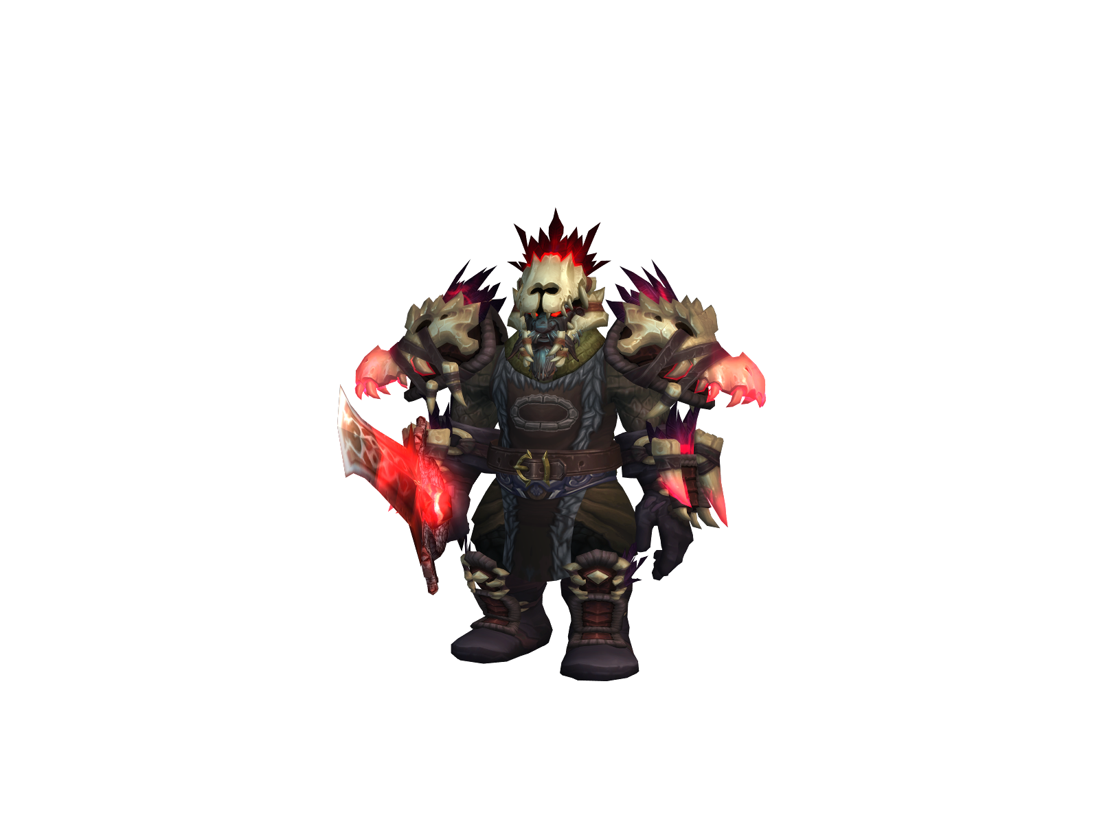 Balakor 3D character render