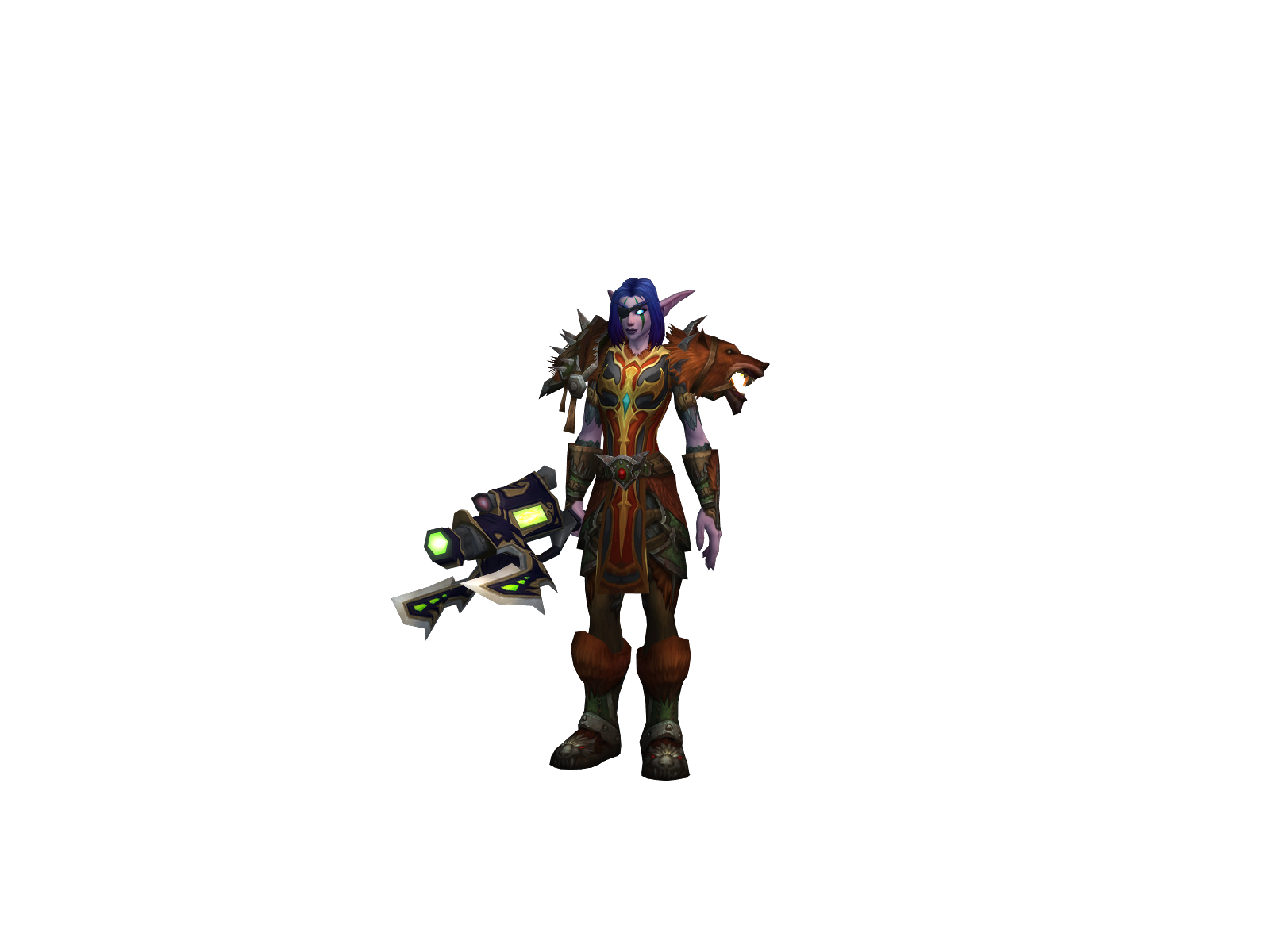 Tawlz 3D character render