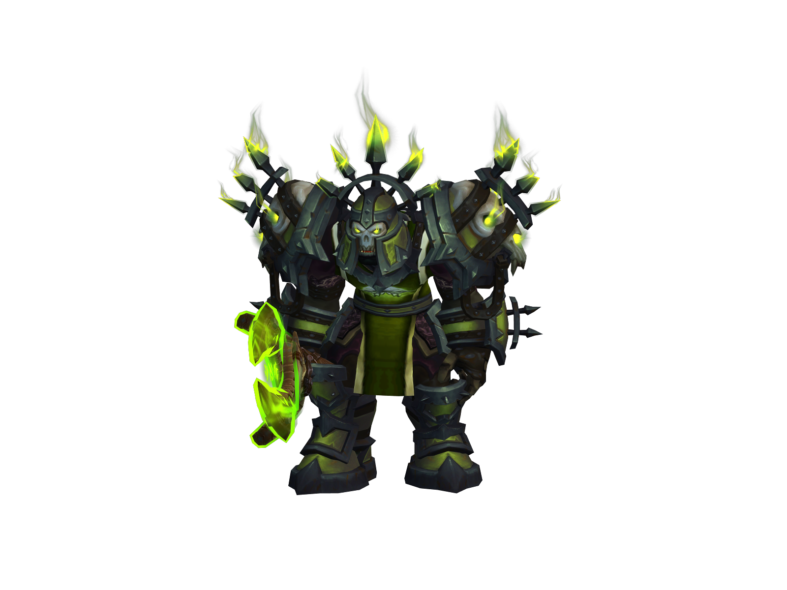 Urtok 3D character render